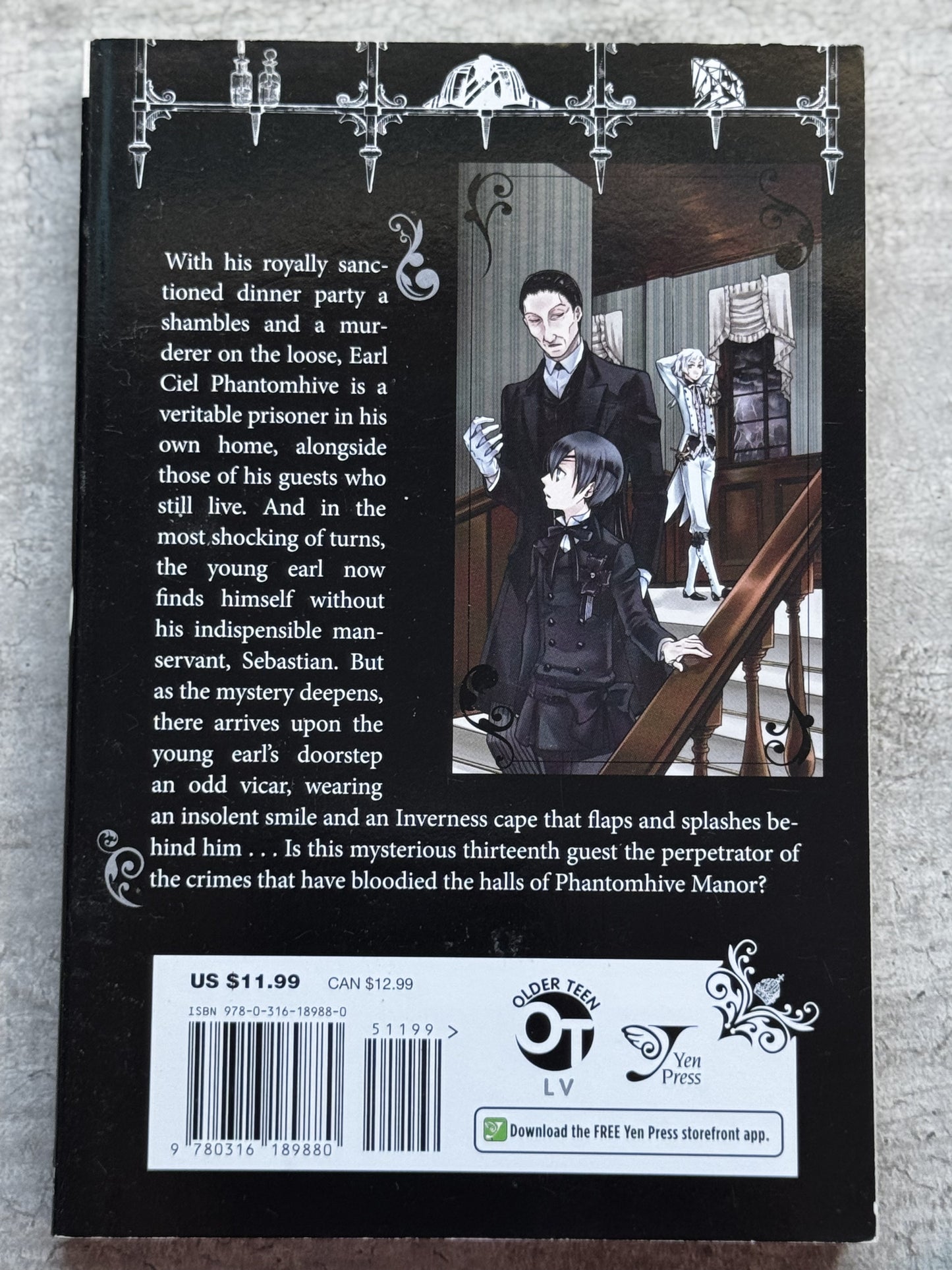 2012 - Yen Press - Black Butler #10 - NM - Eng 2