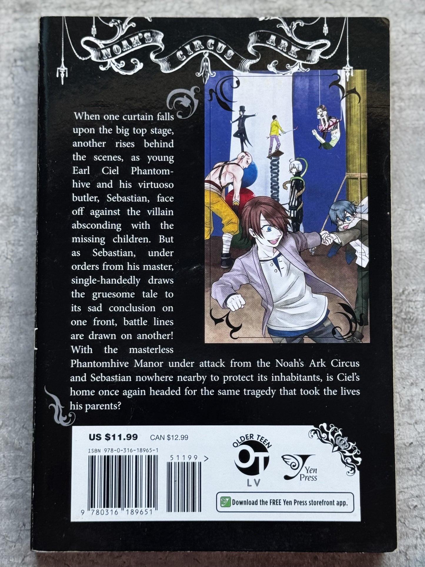 2012 - Yen Press - Black Butler #8 - NM - Eng 2