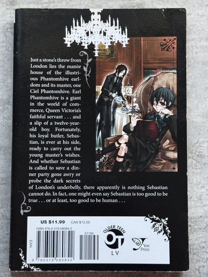 2010 - Yen Press - Black Butler #1 - NM - Eng 2