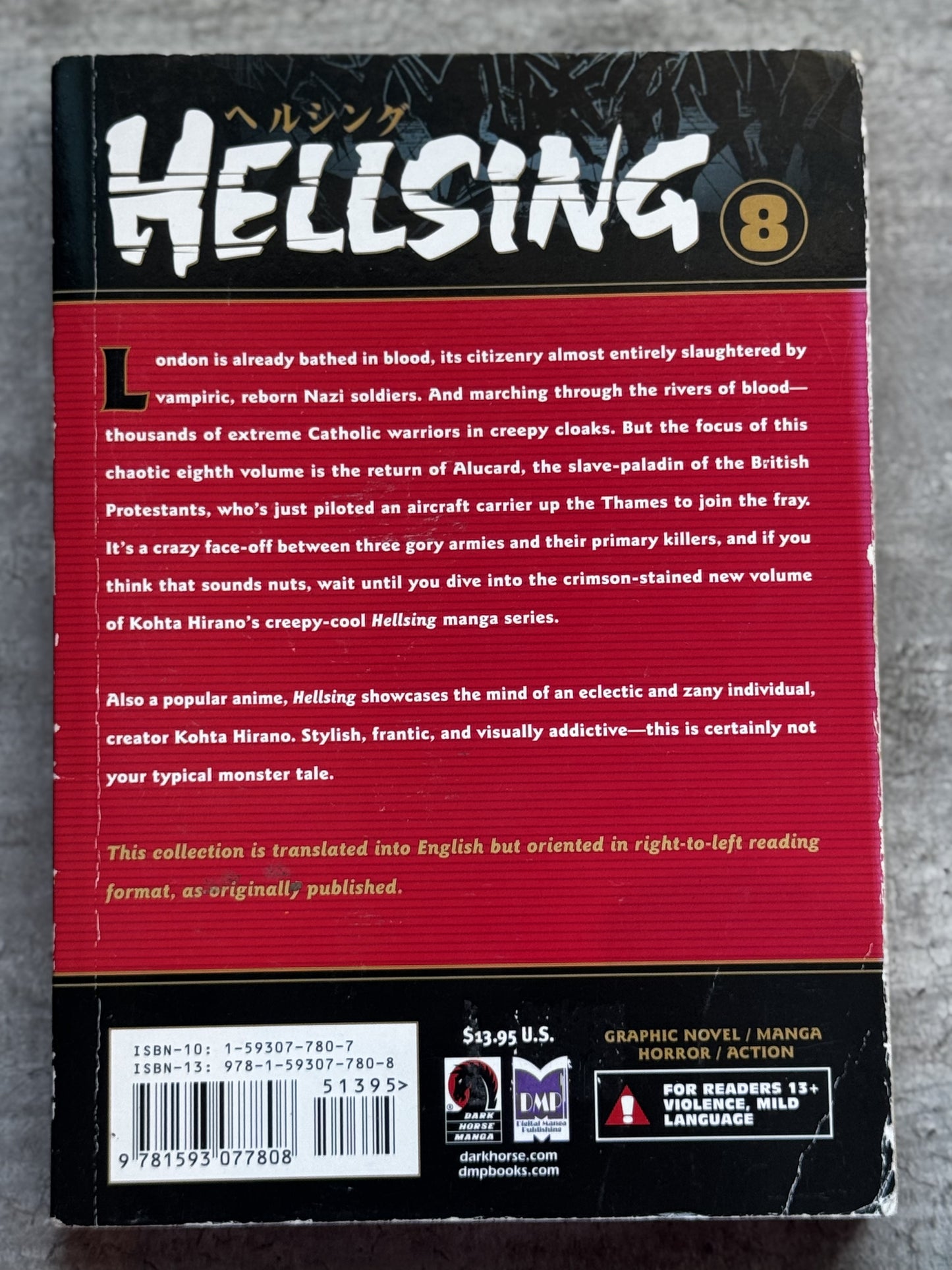 2007 - Dark Horse Comics - Hellsing #8 - VF/NM - Eng 2