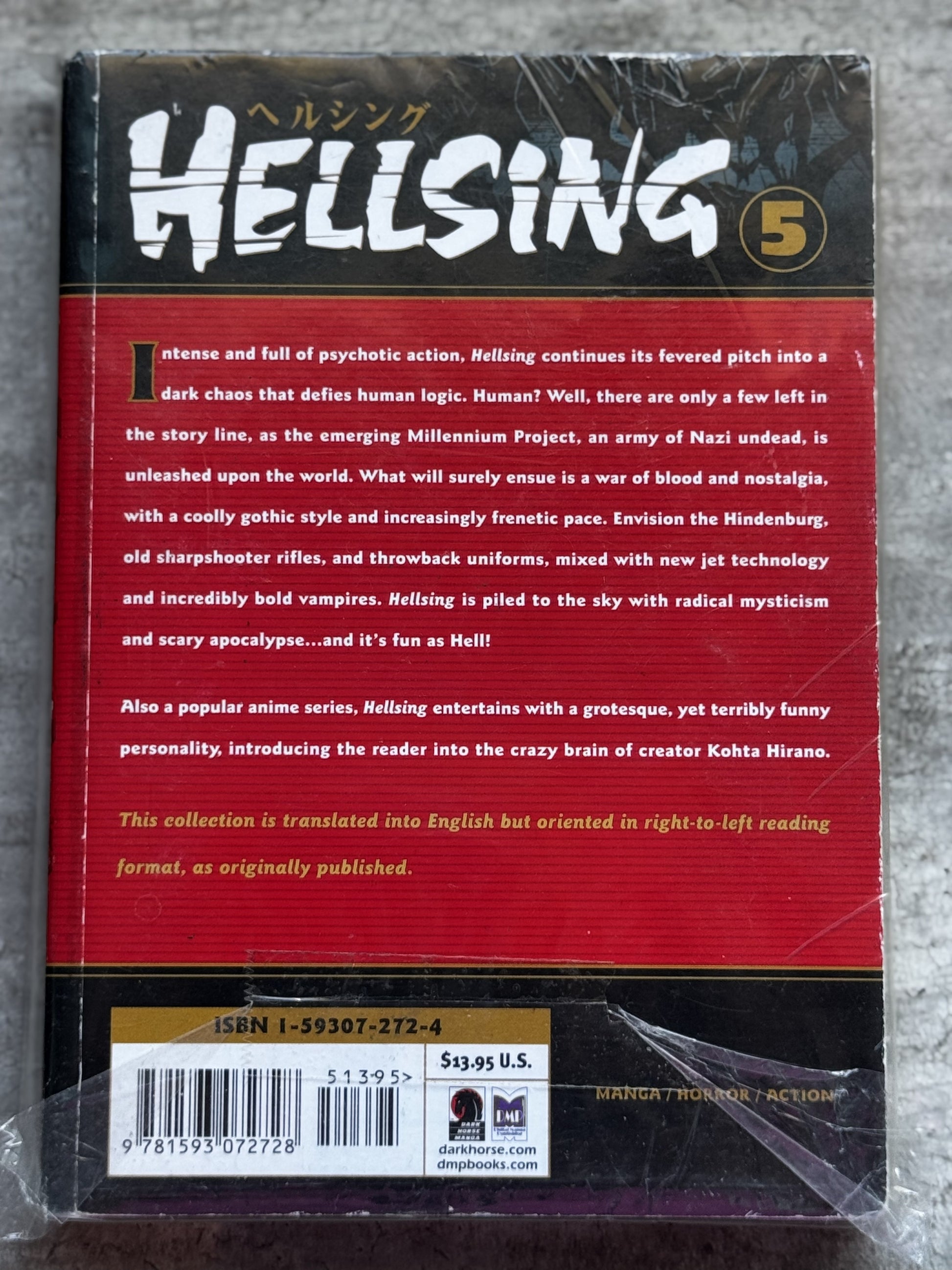 2007 - Dark Horse Comics - Hellsing #5 Var. A - VF/NM - Eng 2