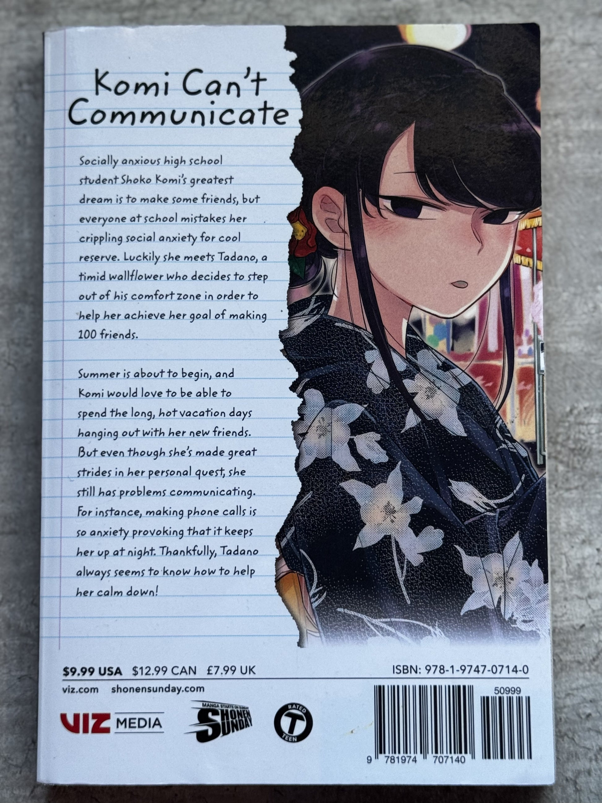 2019 - Viz Comics - Komi Cant Communicate #3 - NM+ - Eng 2