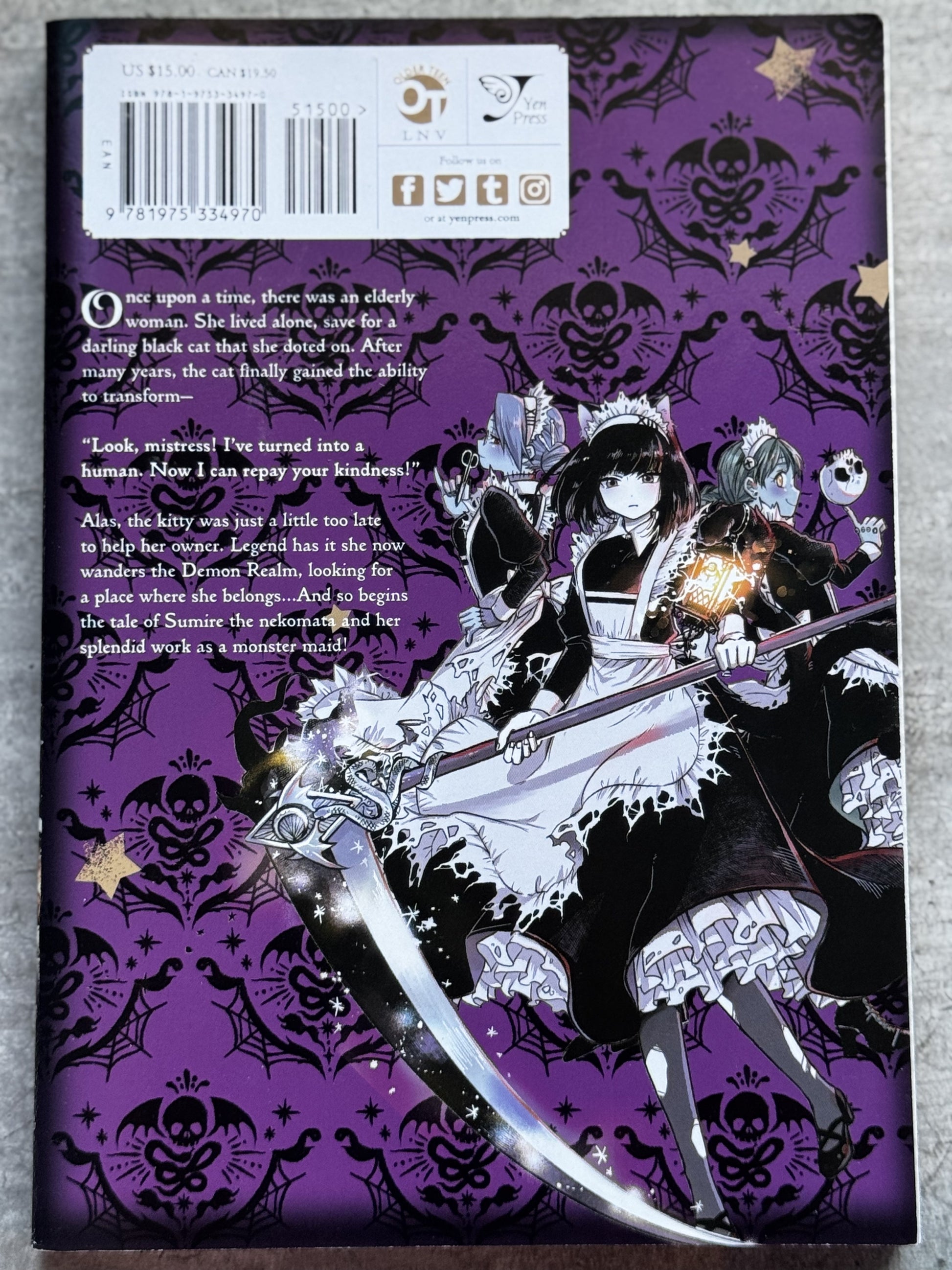 2021 - Yen Press - Splendid Work Of Monster Maid #1 - NM+ - Eng 2