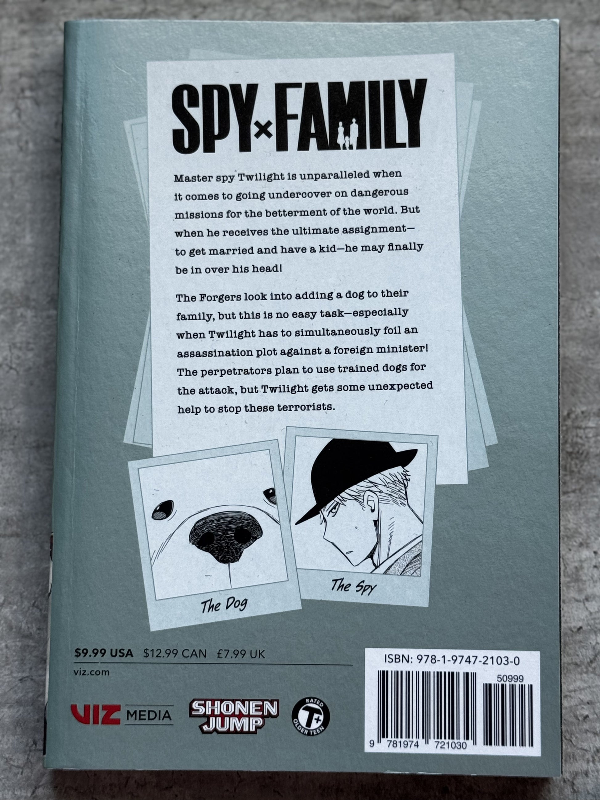 2021 - Viz Comics - Spy X Family #4 - NM- - Eng 2