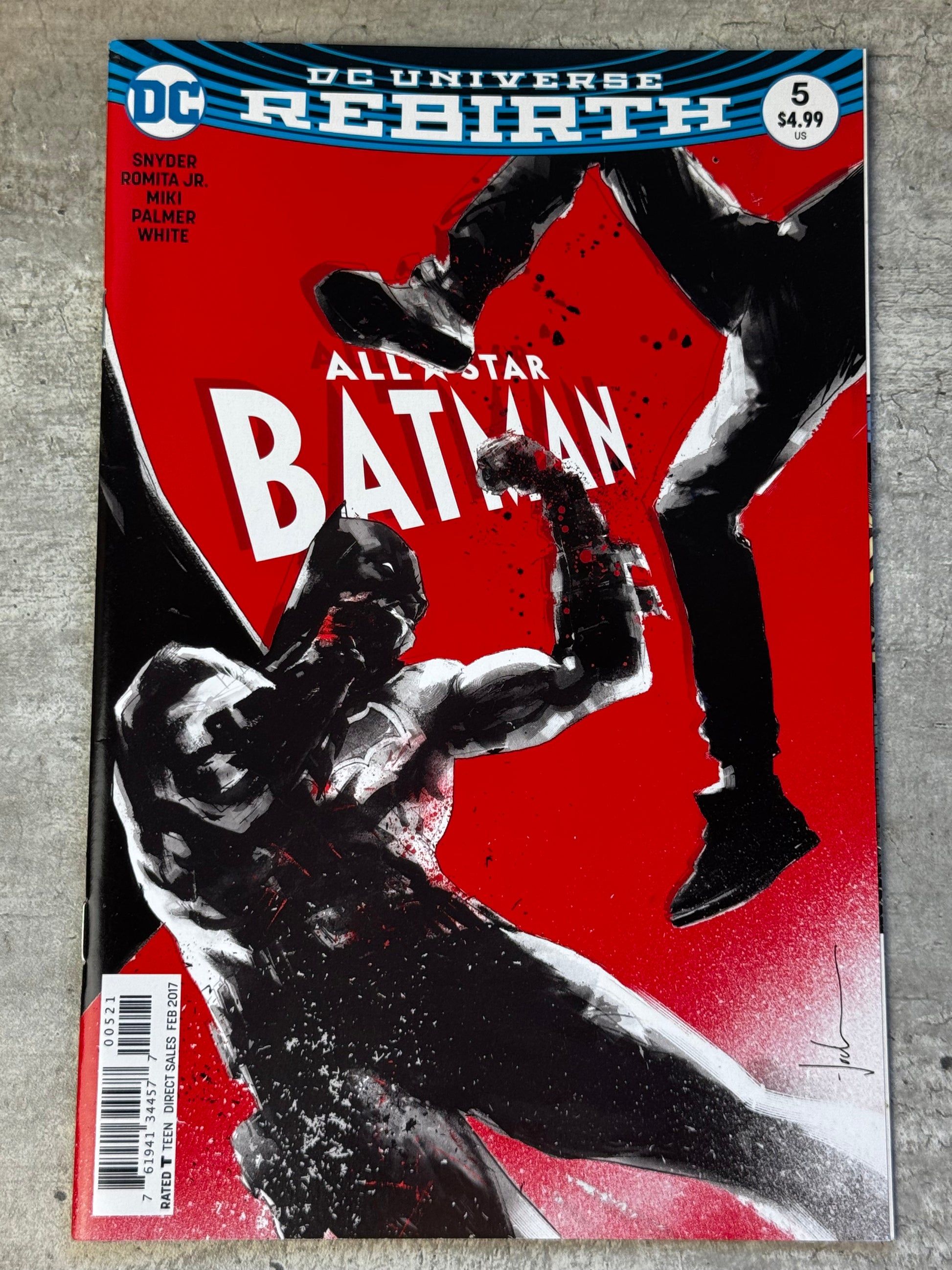 2016 - DC Comics - All-Star Batman #5 Var. B - NM/M - Eng 1