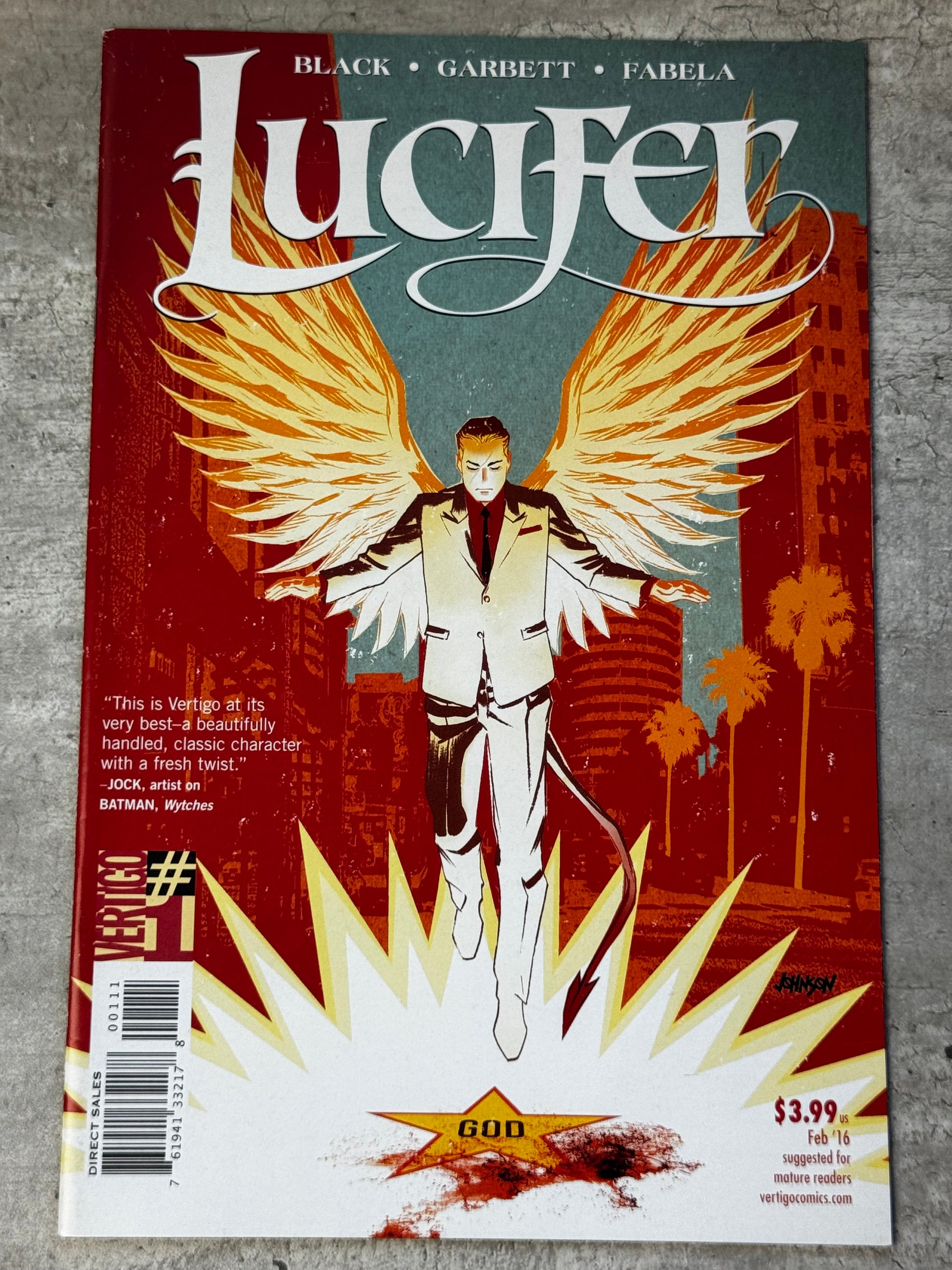 2015 - DC Comics - Lucifer, Vol. 2 #1 Var. A - NM/M - Eng 1