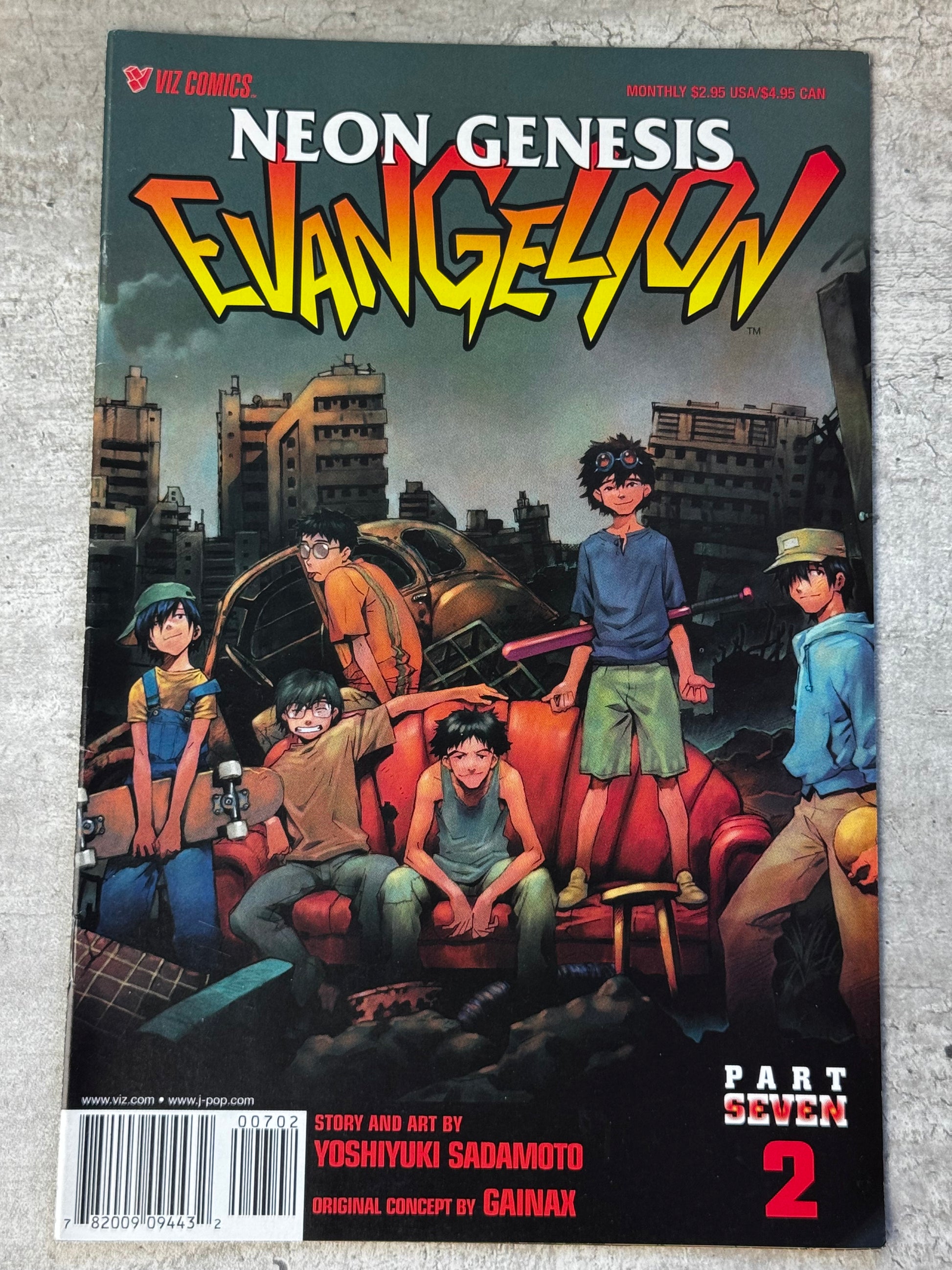 2001 - Viz Comics - Neon Genesis Evangelion, Part 7 #2 Var. B - NM/M - Eng 1