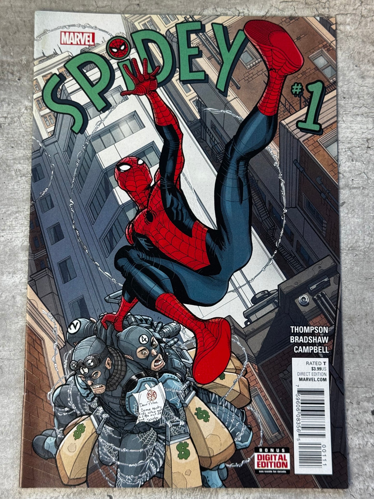 2015 - Marvel Comics - Spidey, Vol. 1 #1 Var. A - NM/M - Eng 1