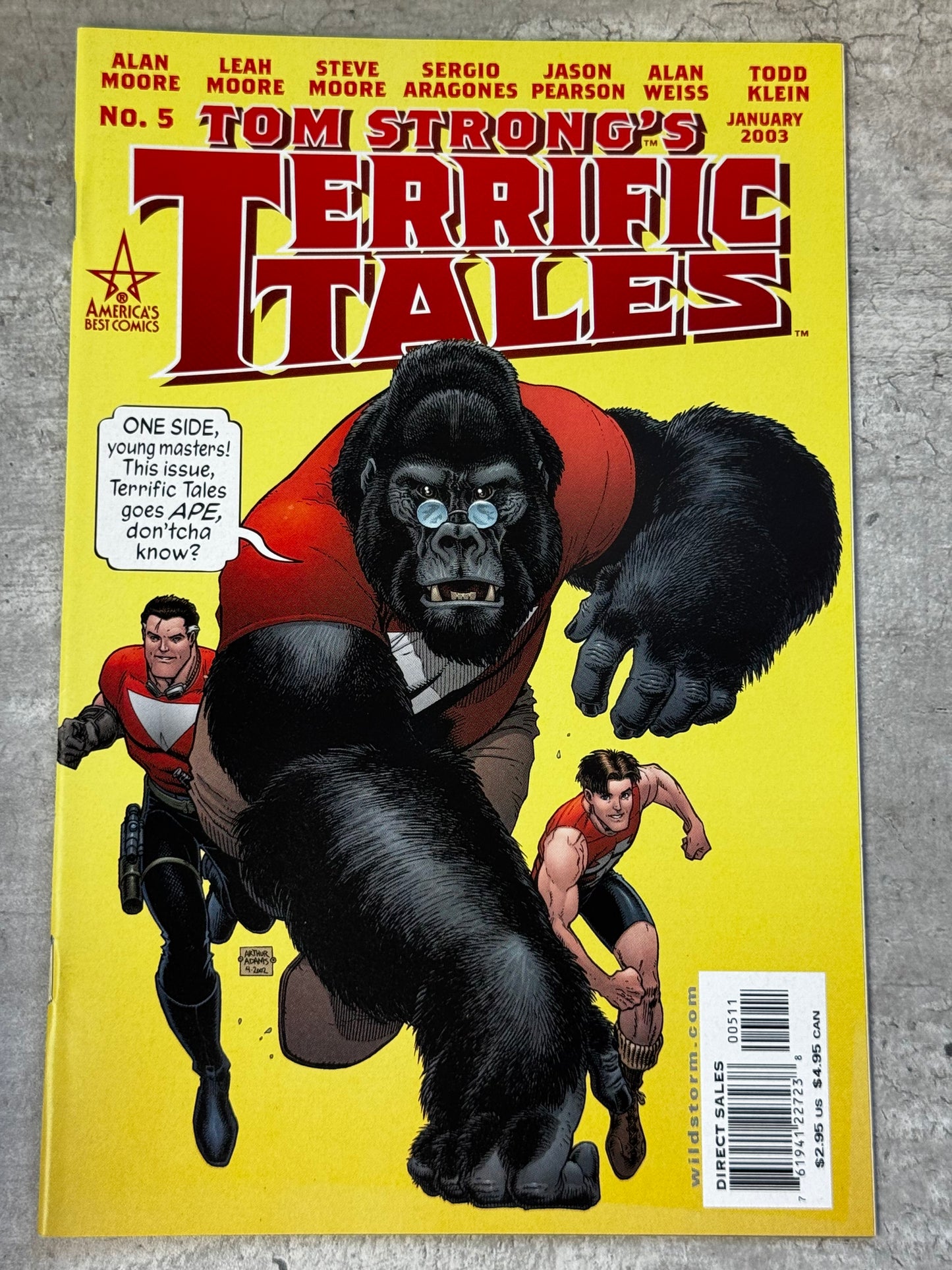 2002 - DC Comics - Tom Strong's Terrific Tales #5 - M - Eng 1