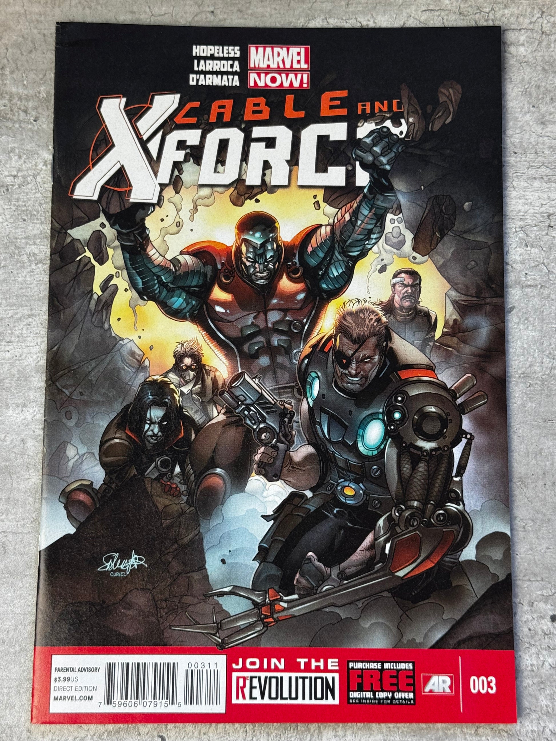 2013 - Marvel Comics - Cable and X-Force #3 Var. A - NM/M - Eng 1