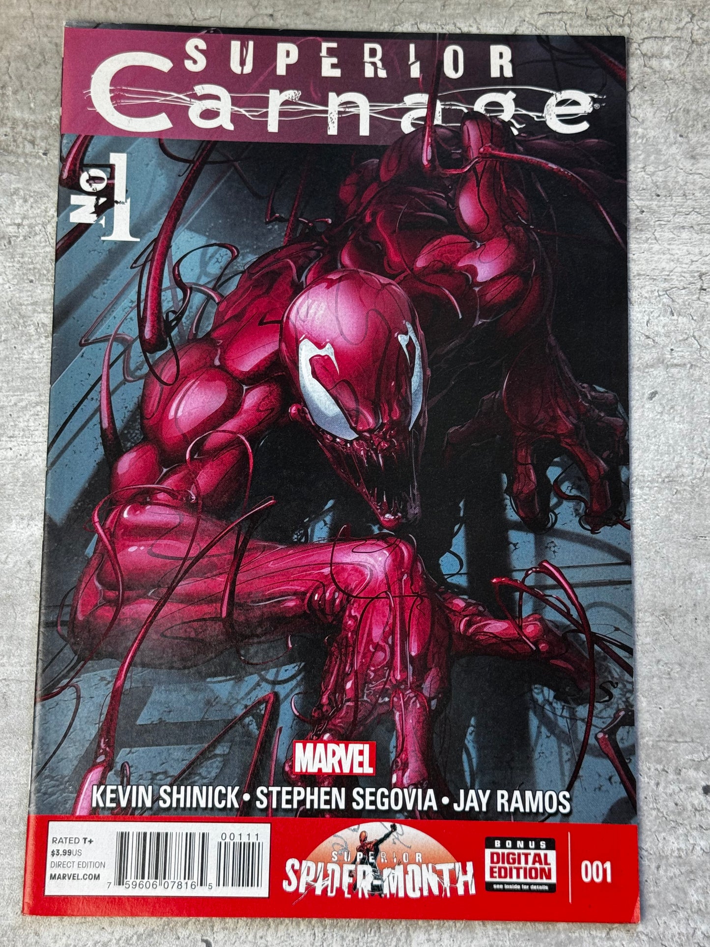 2013 - Marvel Comics - Superior Carnage #1 Var. A - NM/M - Eng 1