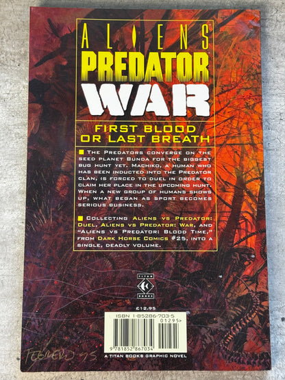 1996 - Dark Horse Comics - Aliens vs. Predator: War - M - Eng 2