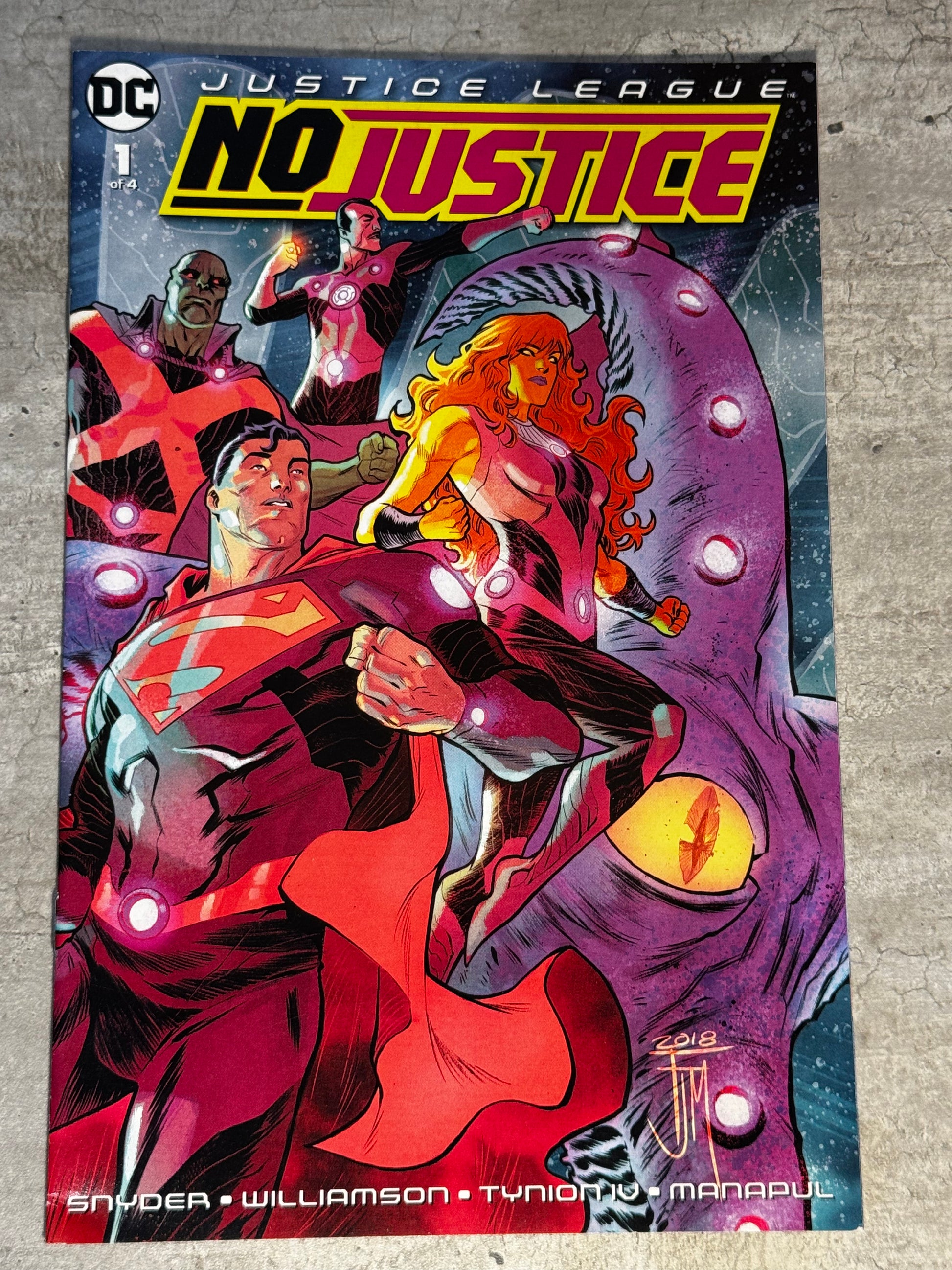 2018 - DC Comics - Justice League: No Justice #1 Var. A - NM+ - Eng 1