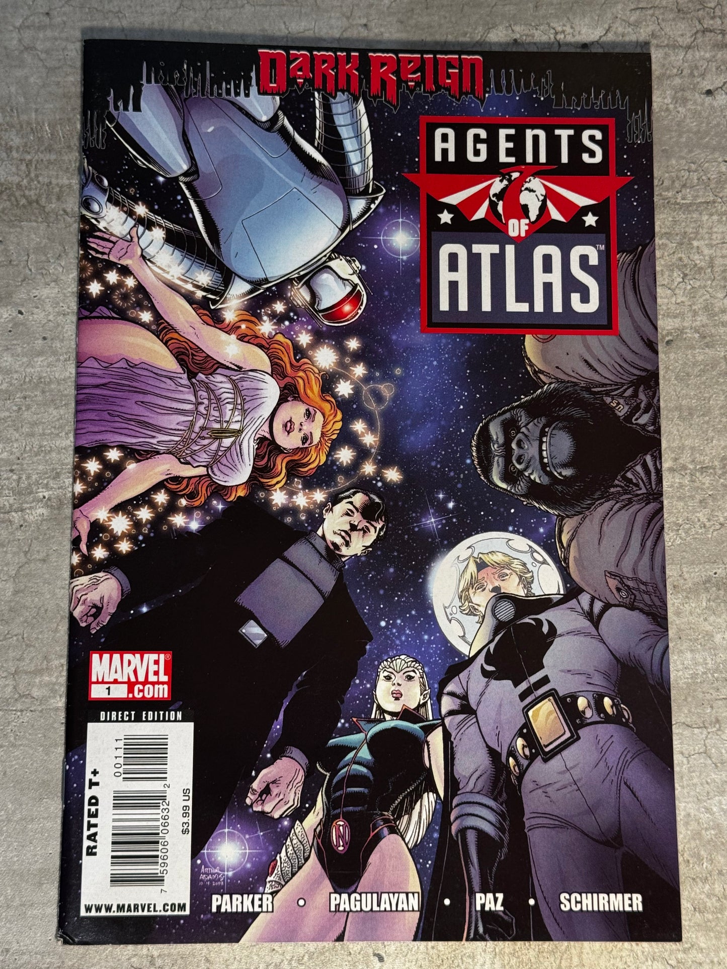 2009 - Marvel Comics - Agents of Atlas, Vol. 2 #1 Var. A - M - Eng 1