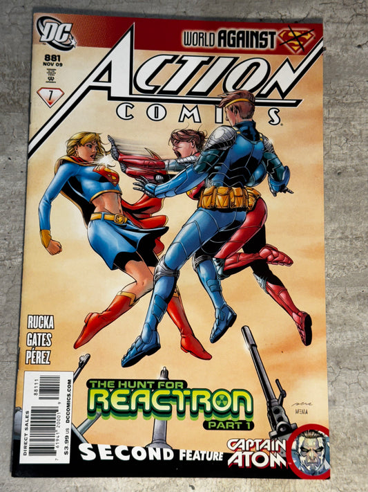 2009 - DC Comics - Action Comics, Vol. 1 #881 Var. A - NM+ - Eng 1