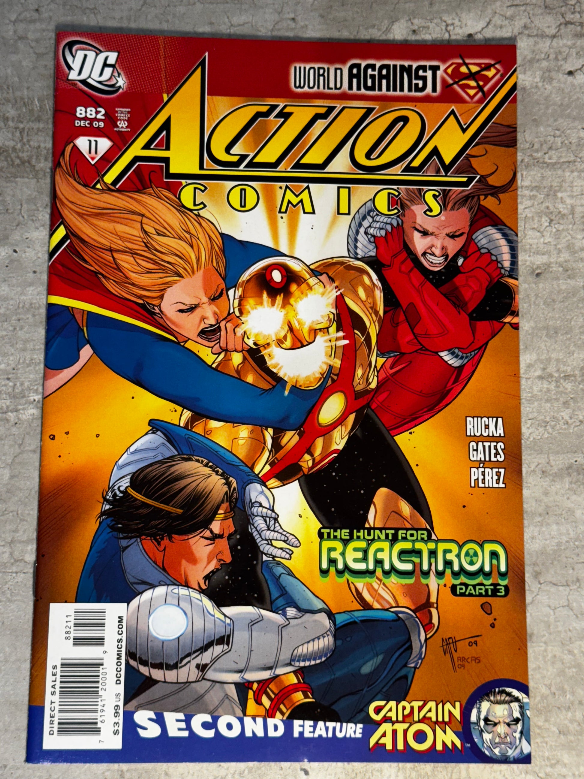 2009 - DC Comics - Action Comics, Vol. 1 #882 Var. A - NM+ - Eng 1