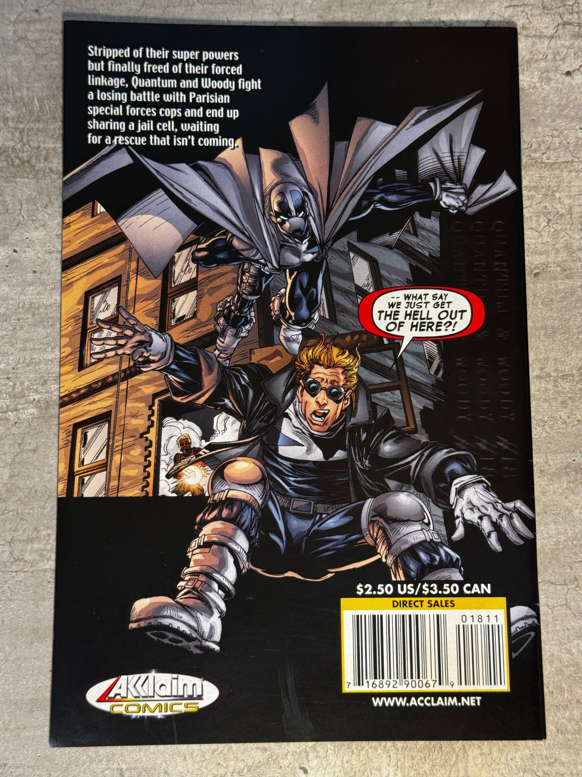 1999 - Acclaim Comics - Quantum & Woody, Vol. 1 #18 - NM+ - Eng 2
