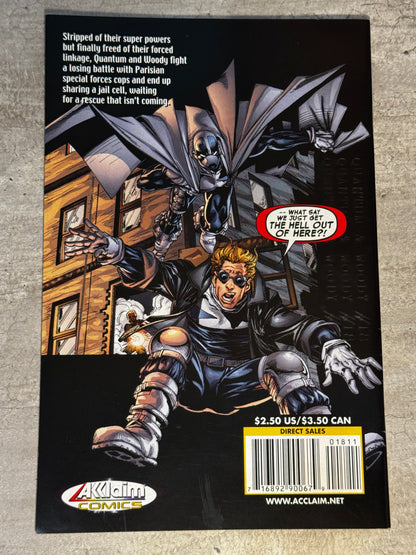 1999 - Acclaim Comics - Quantum & Woody, Vol. 1 #18 - NM+ - Eng 2