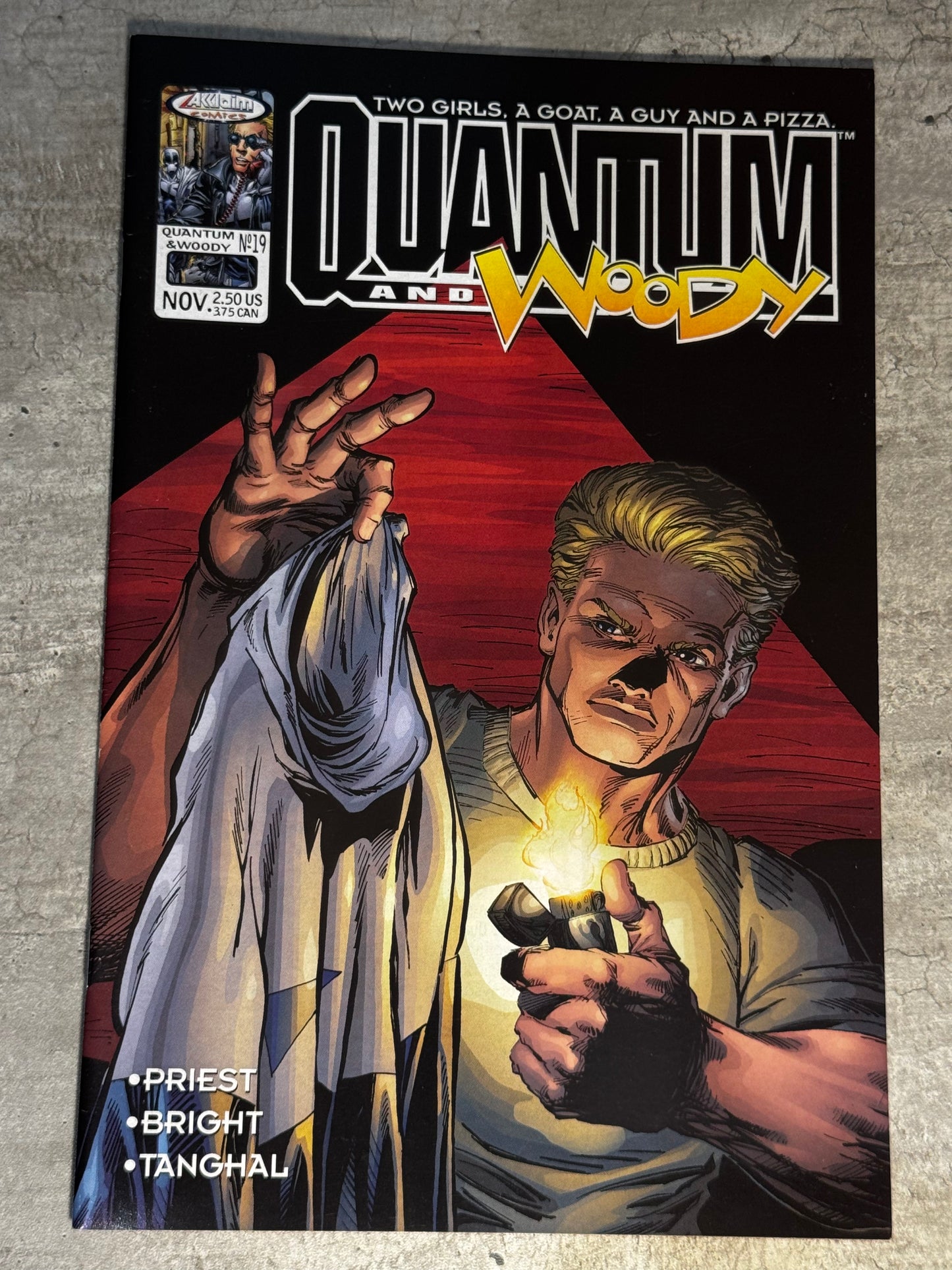 1999 - Acclaim Comics - Quantum & Woody, Vol. 1 #19 - NM+ - Eng 1