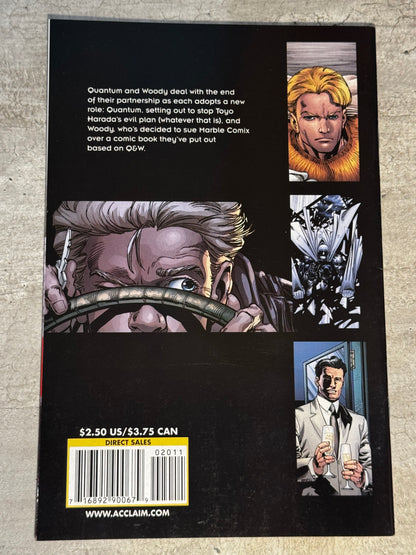 2000 - Acclaim Comics - Quantum & Woody, Vol. 1 #20 - NM+ - Eng 2