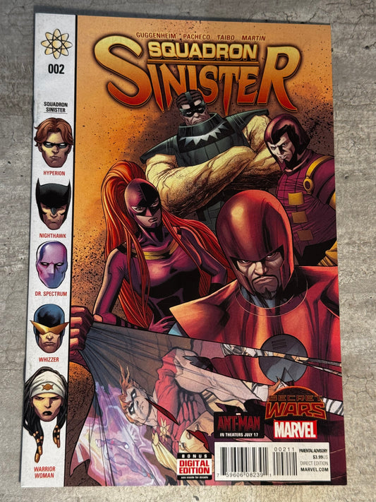 2015 - Marvel Comics - Squadron Sinister #2 Var. A - M - Eng 1