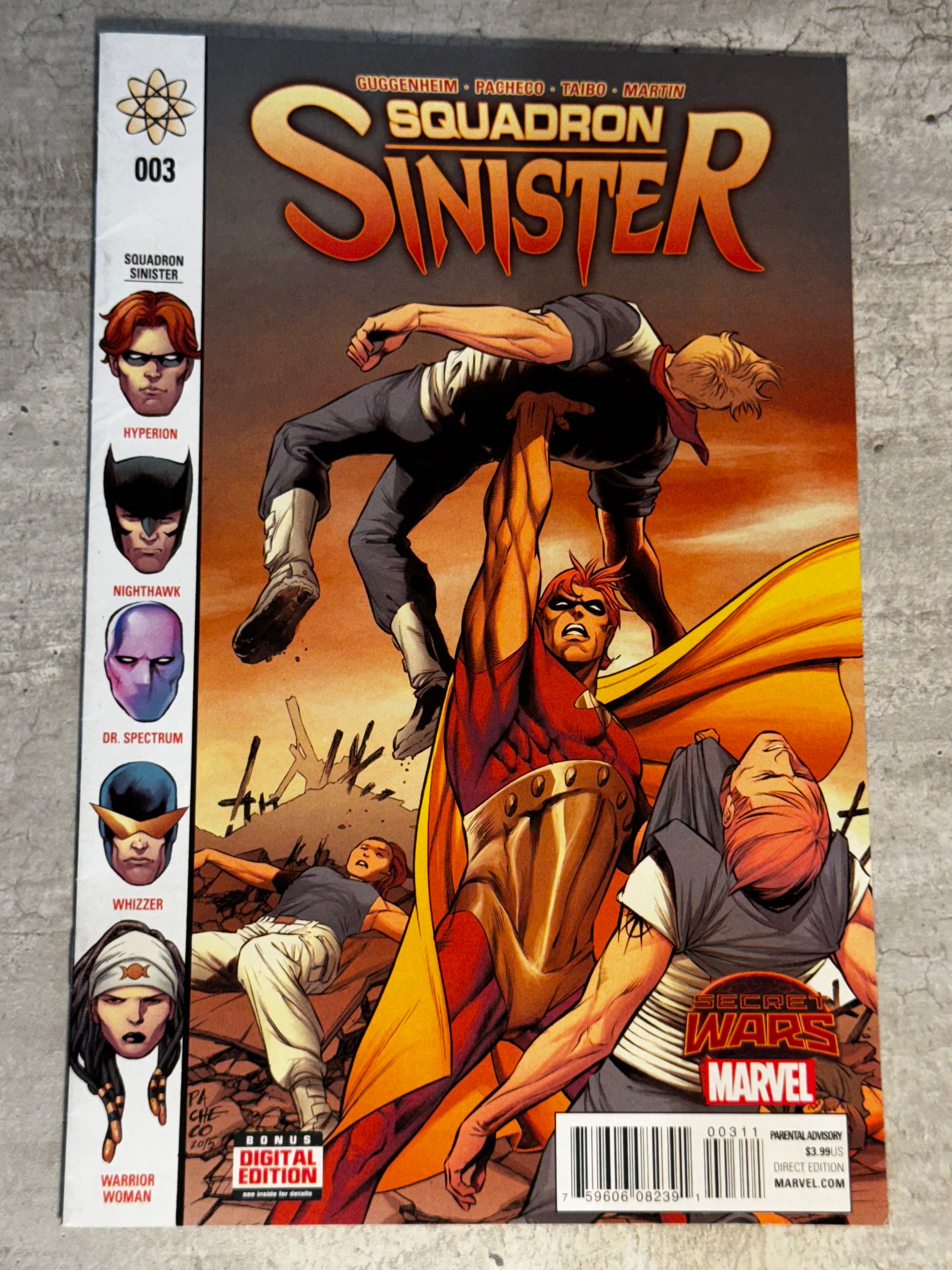 2015 - Marvel Comics - Squadron Sinister #3 Var. A - M - Eng 1