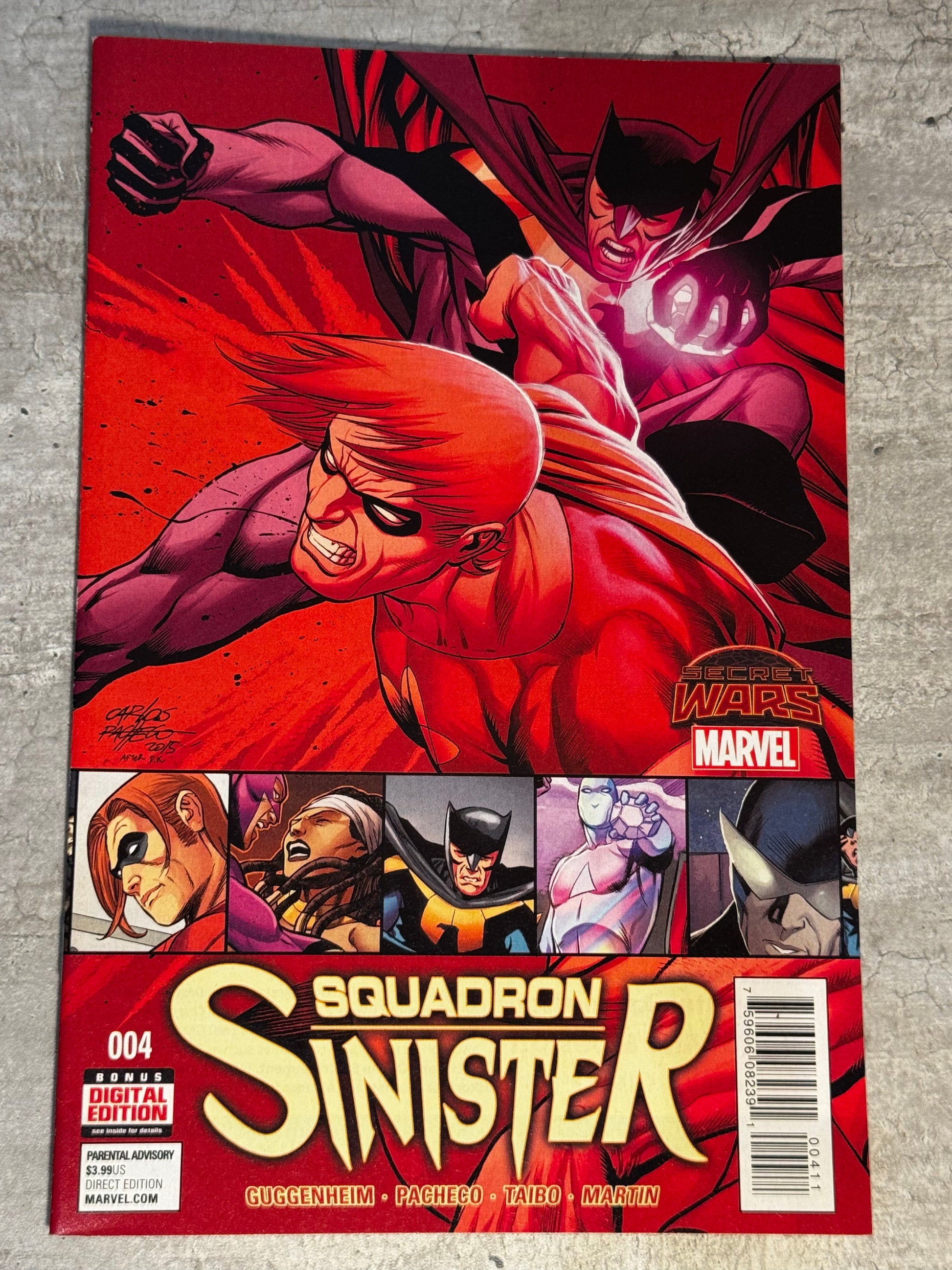 2015 - Marvel Comics - Squadron Sinister #4 - M - Eng 1