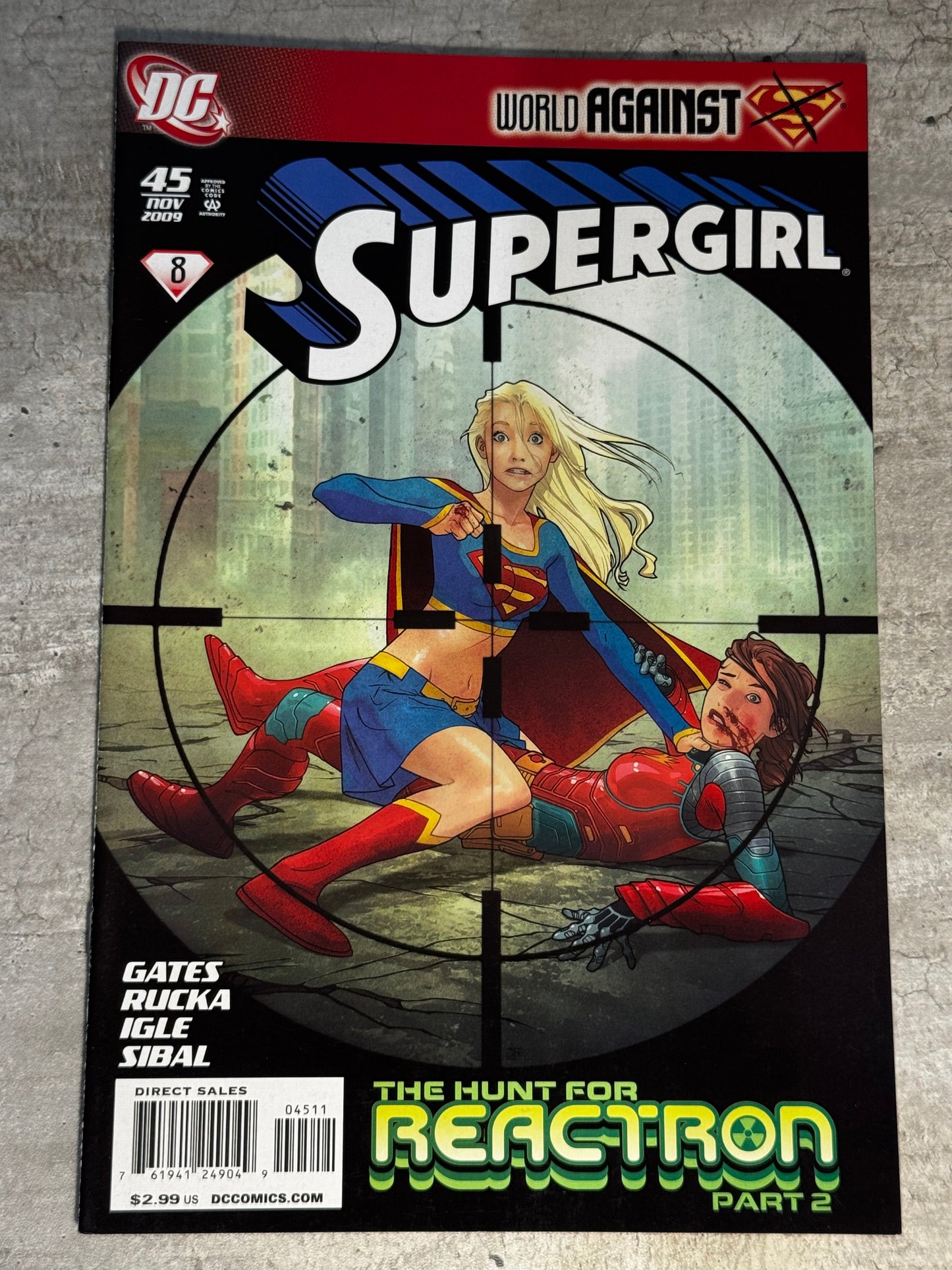 2009 - DC Comics - Supergirl, Vol. 5 #45 Var. A - M - Eng 1