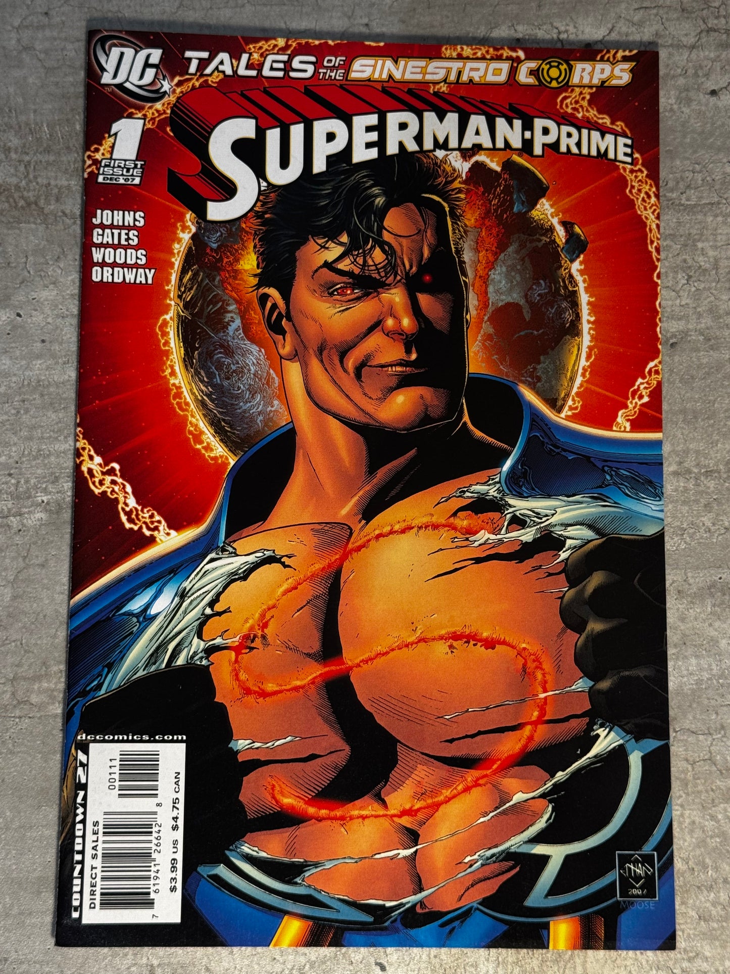 2007 - DC Comics - Tales of the Sinestro Corps: Superman Prime #1 - M - Eng 1