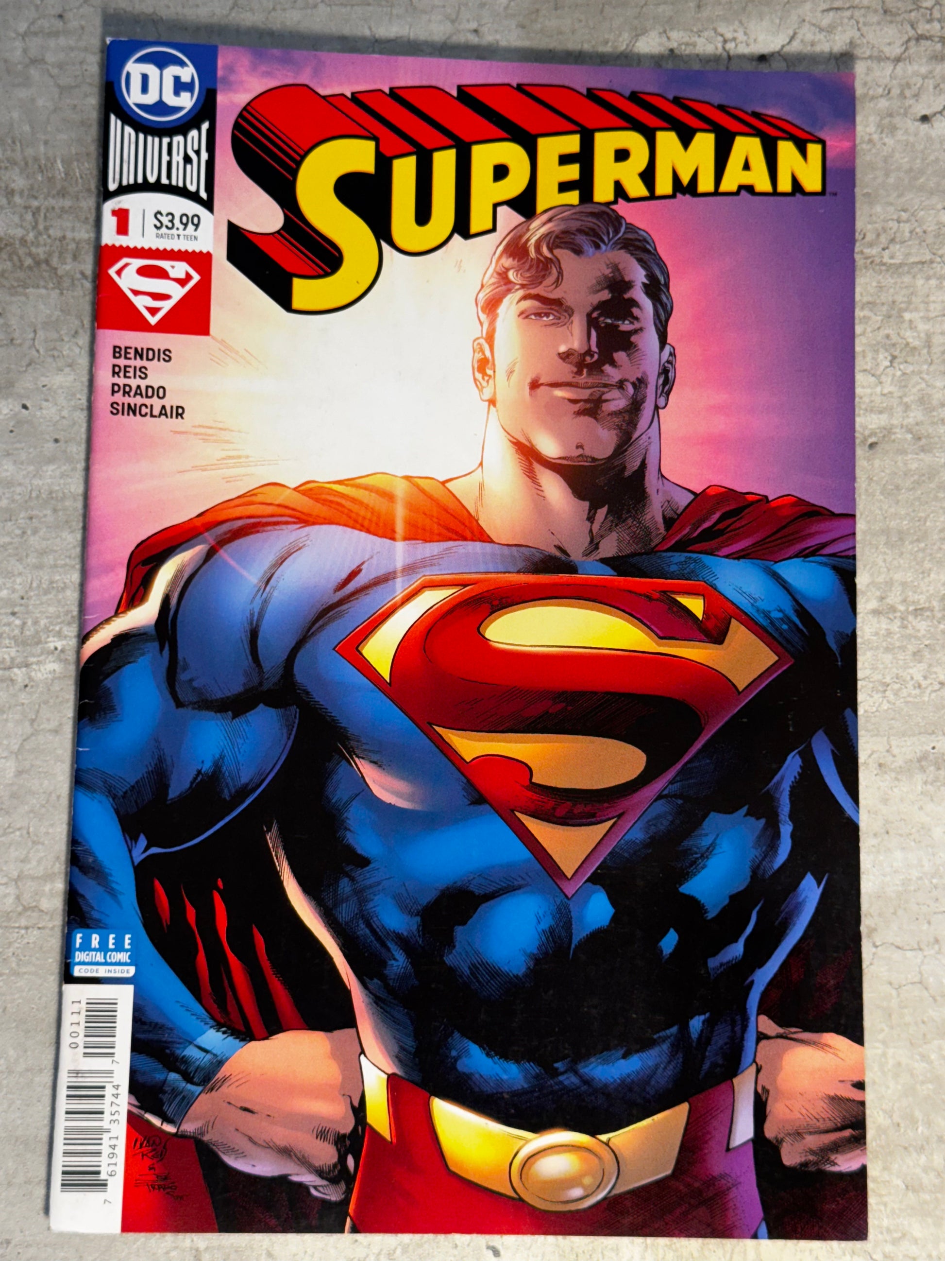 2018 - DC Comics - Superman, Vol. 5 #1 Var. A - M - Eng 1