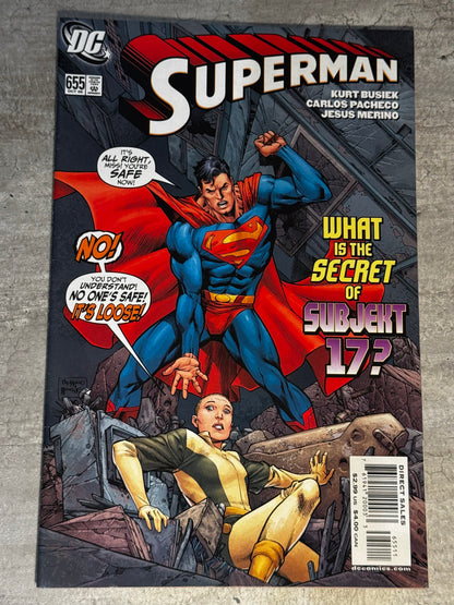 2006 - DC Comics - Superman, Vol. 1 #655 Var. A - M - Eng 1