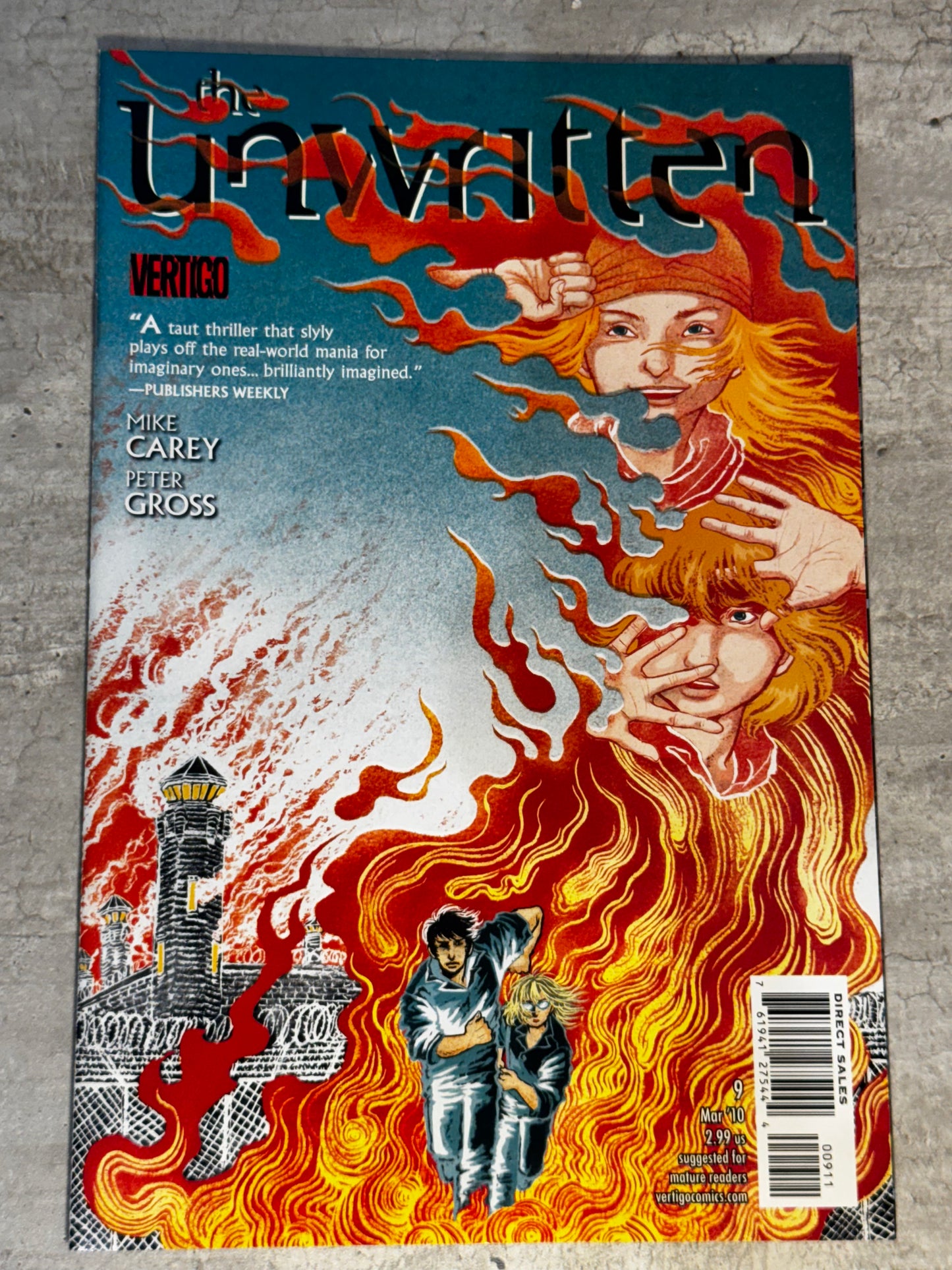 2010 - DC Comics - The Unwritten #9 - M - Eng 1