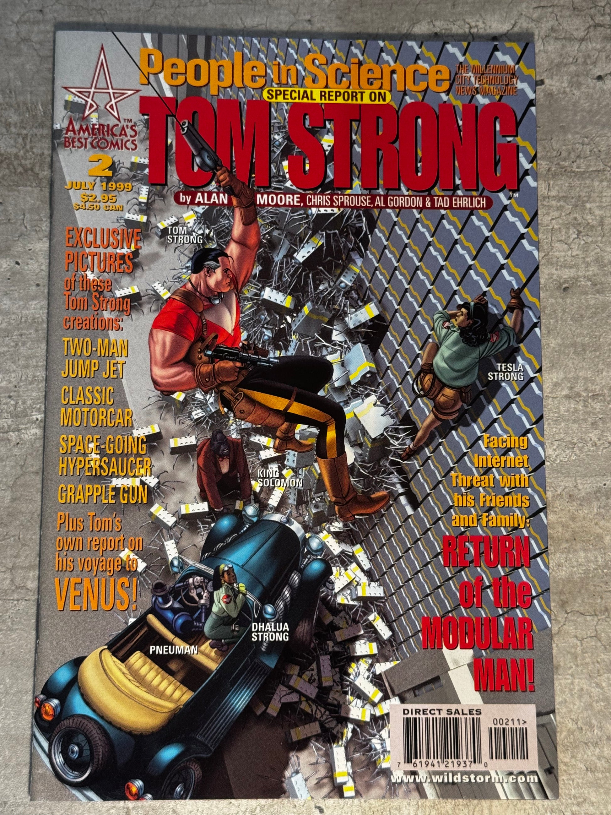 1999 - DC Comics - Tom Strong #2 Var. A - M - Eng 1