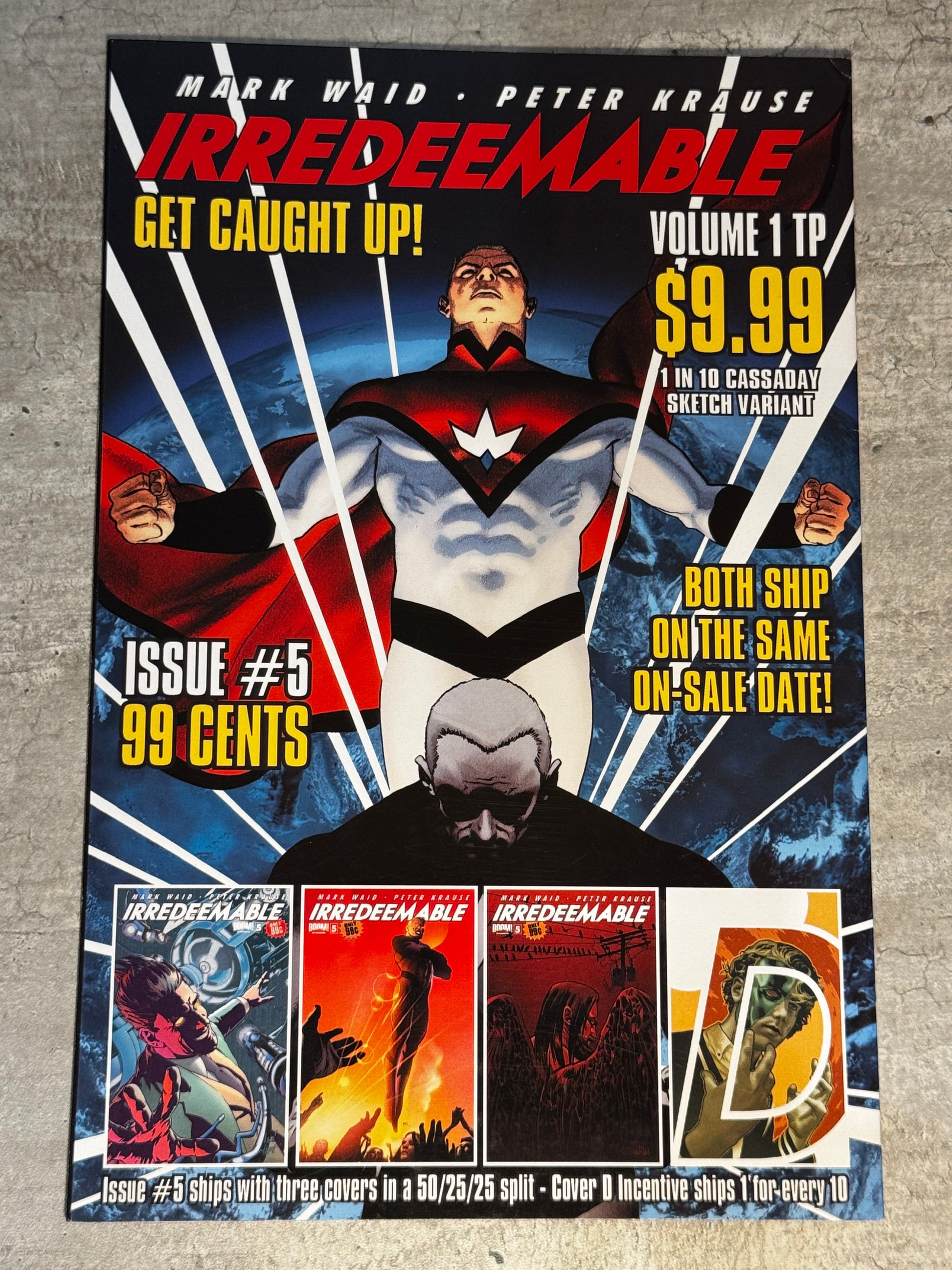 2009 - Boom! Studios - Irredeemable #5 Var. B - M - Eng 2