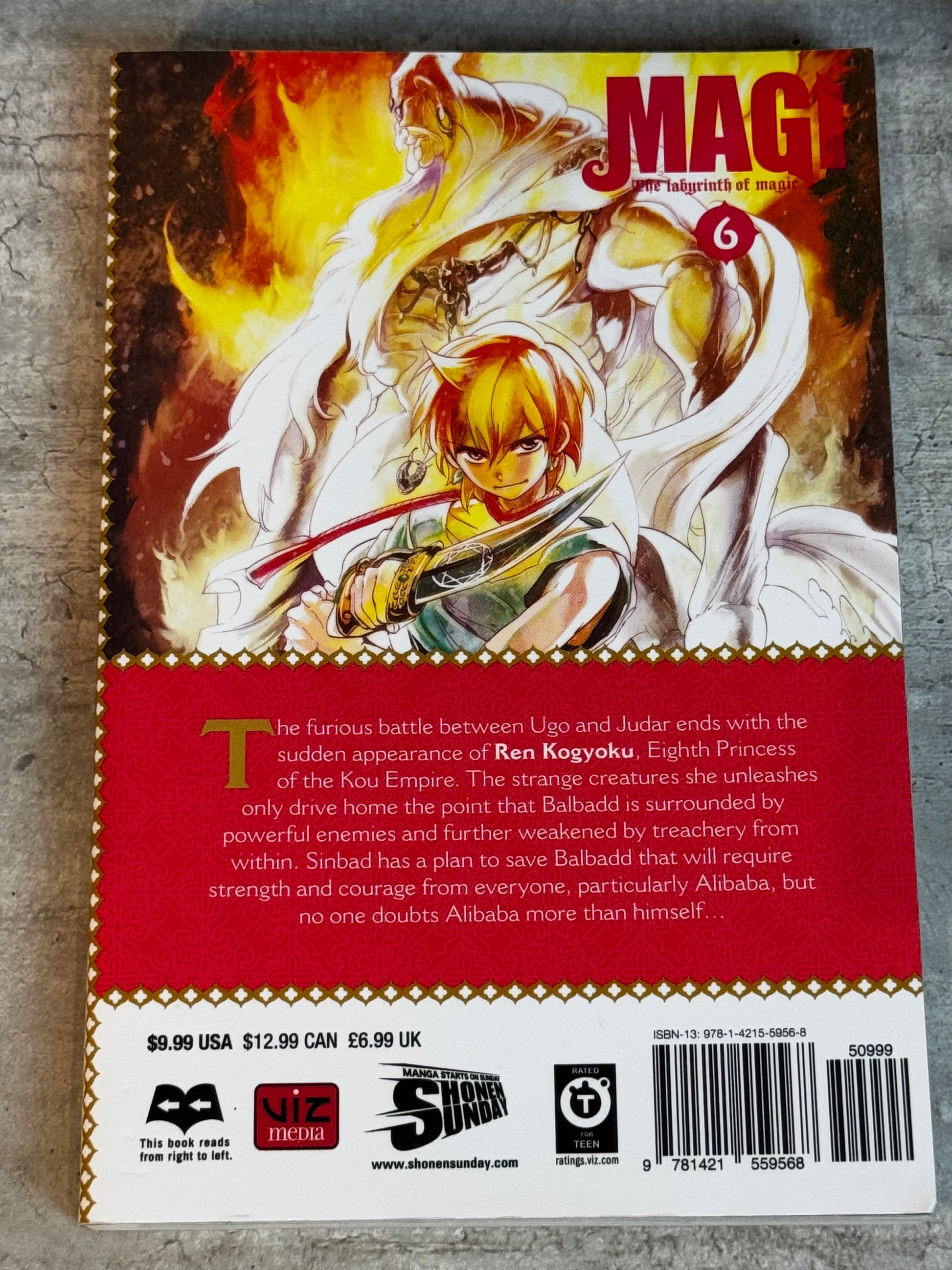 2014 - Viz Comics - Magi #6 - NM- - Eng - 2