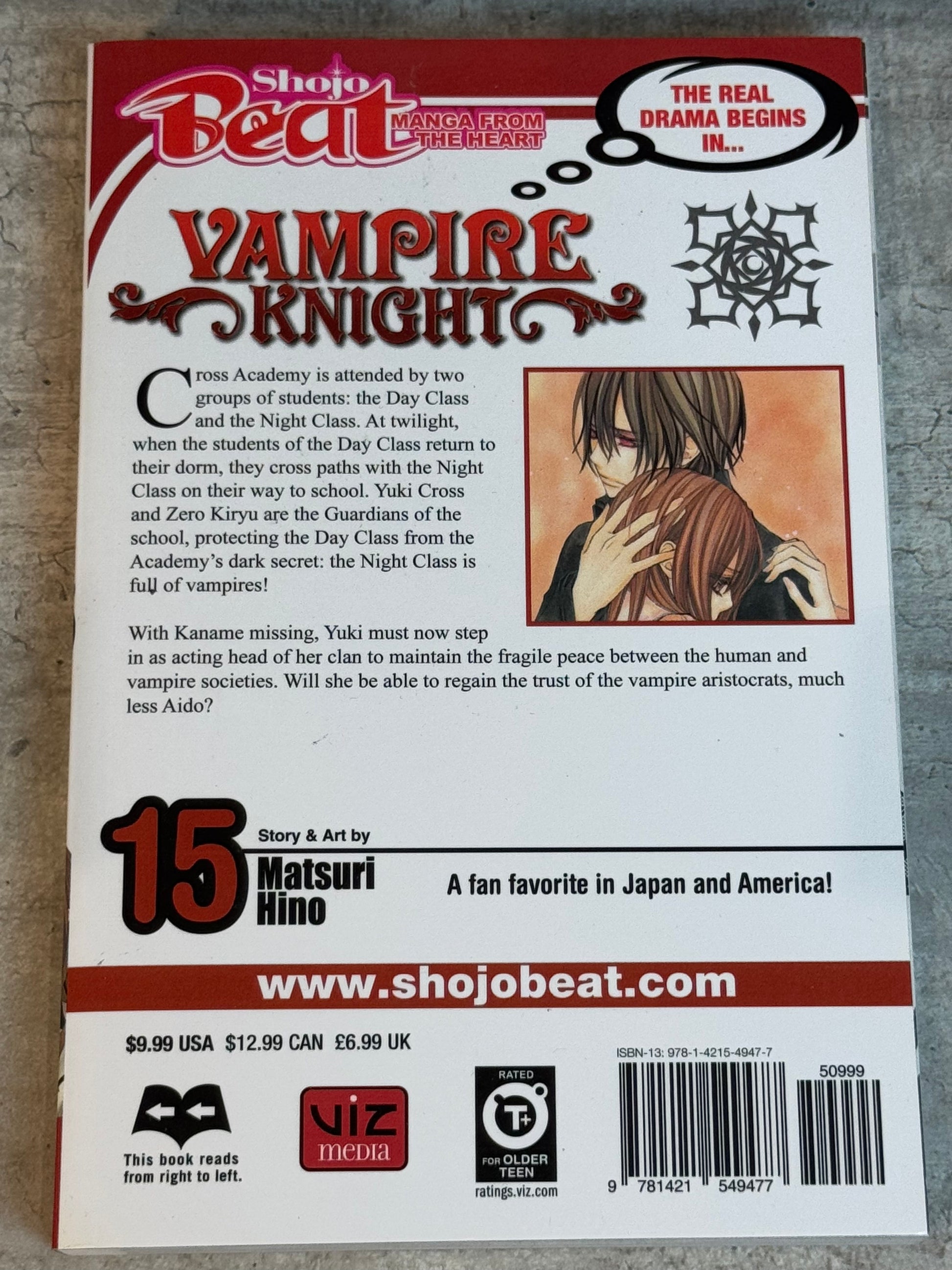 2012 - Viz Comics - Vampire Knight #15 - M - Eng - 2