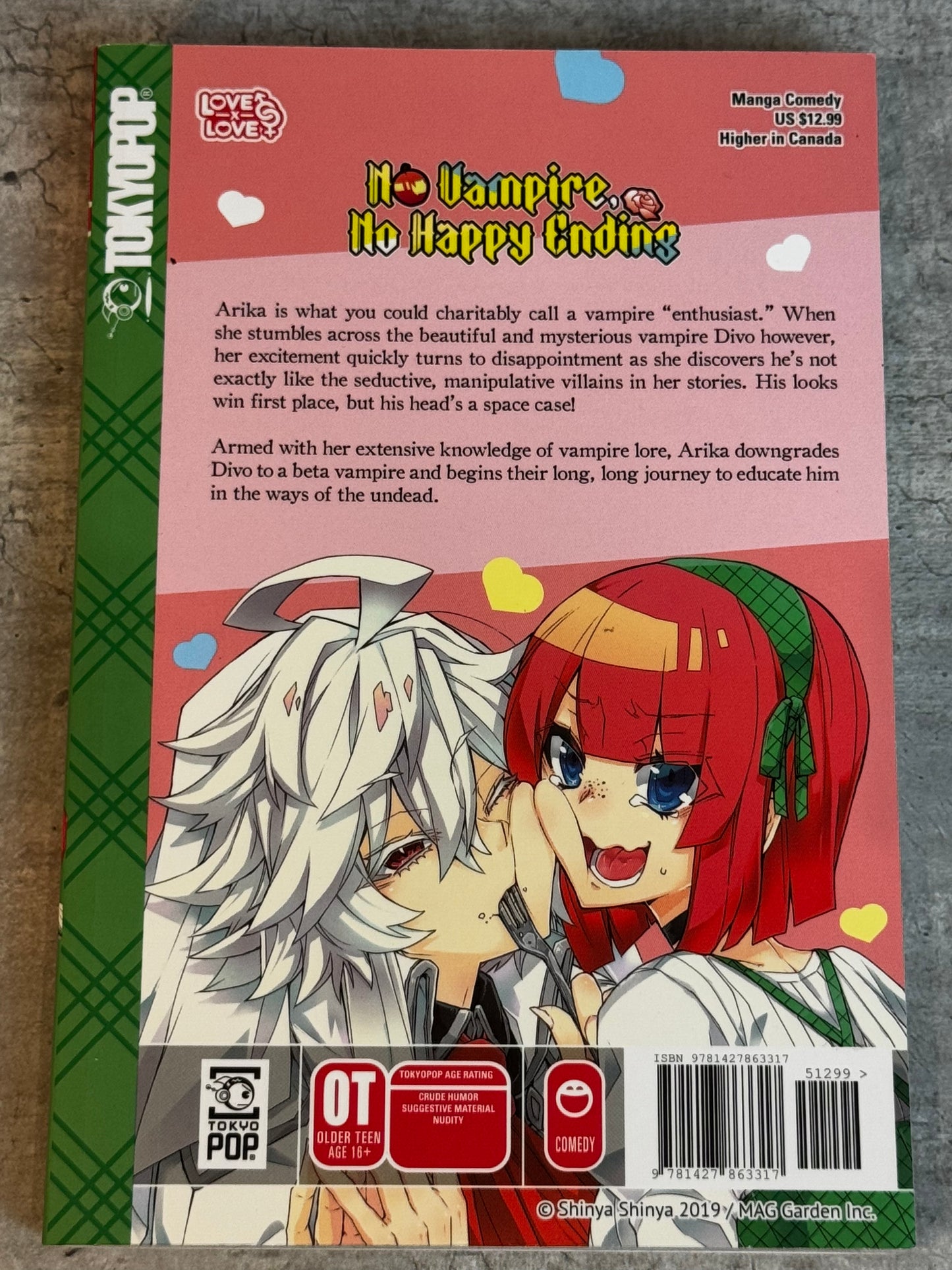 2020 - Tokyopop - No Vampire No Happy Ending #1 - M - Eng - 2