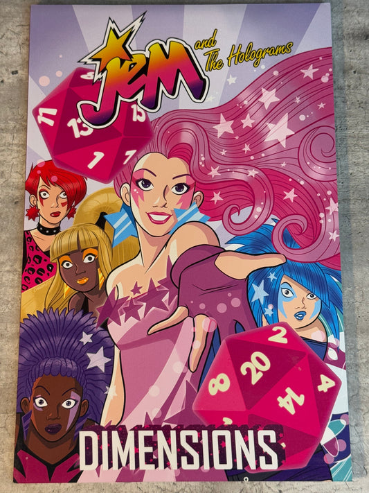 2018 - IDW Publishing - Jem and The Holograms: Dimensions - M - Eng 1