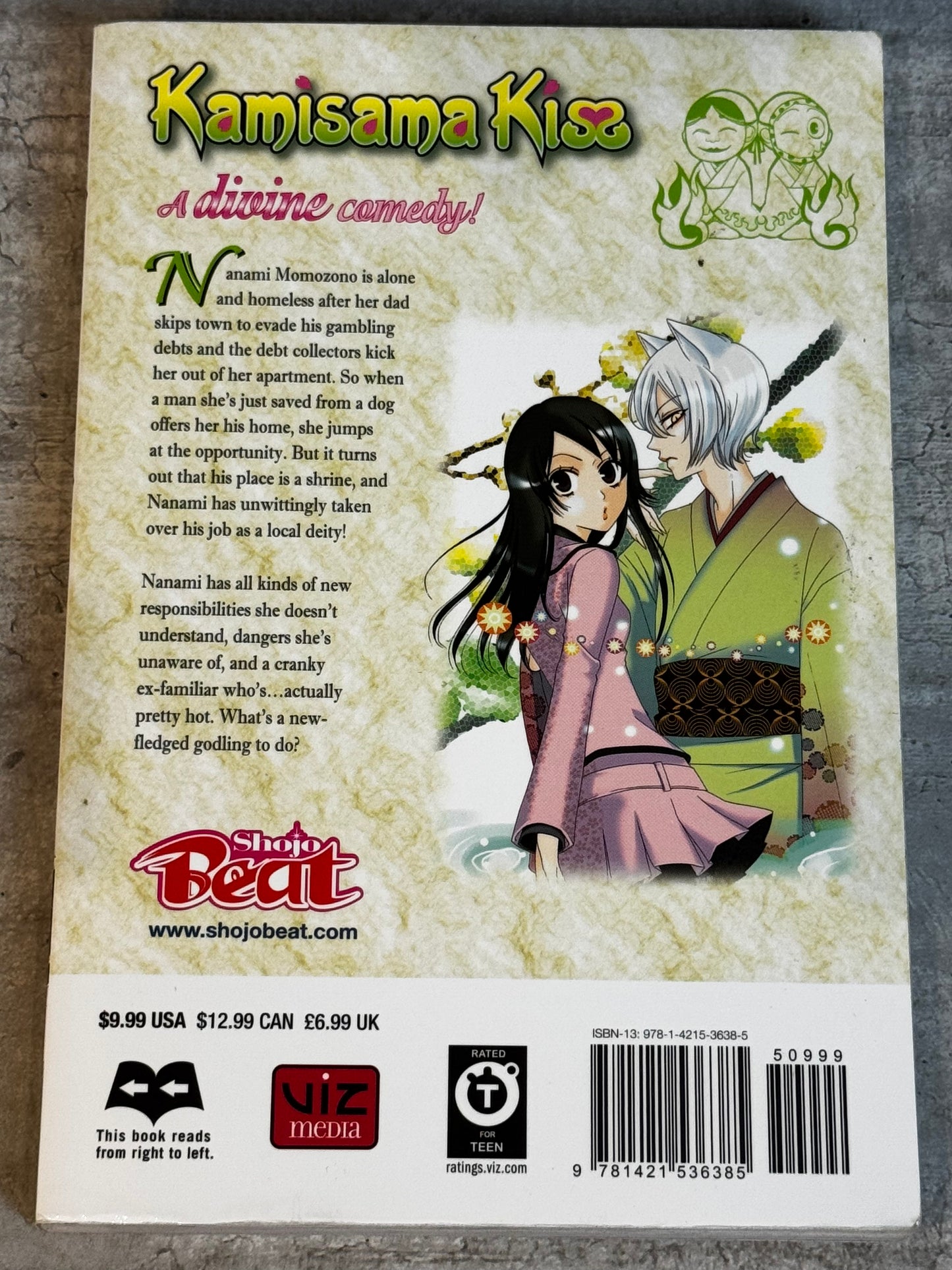 2010 - Viz Comics - Kamisama Kiss #1 - M - Eng - 2