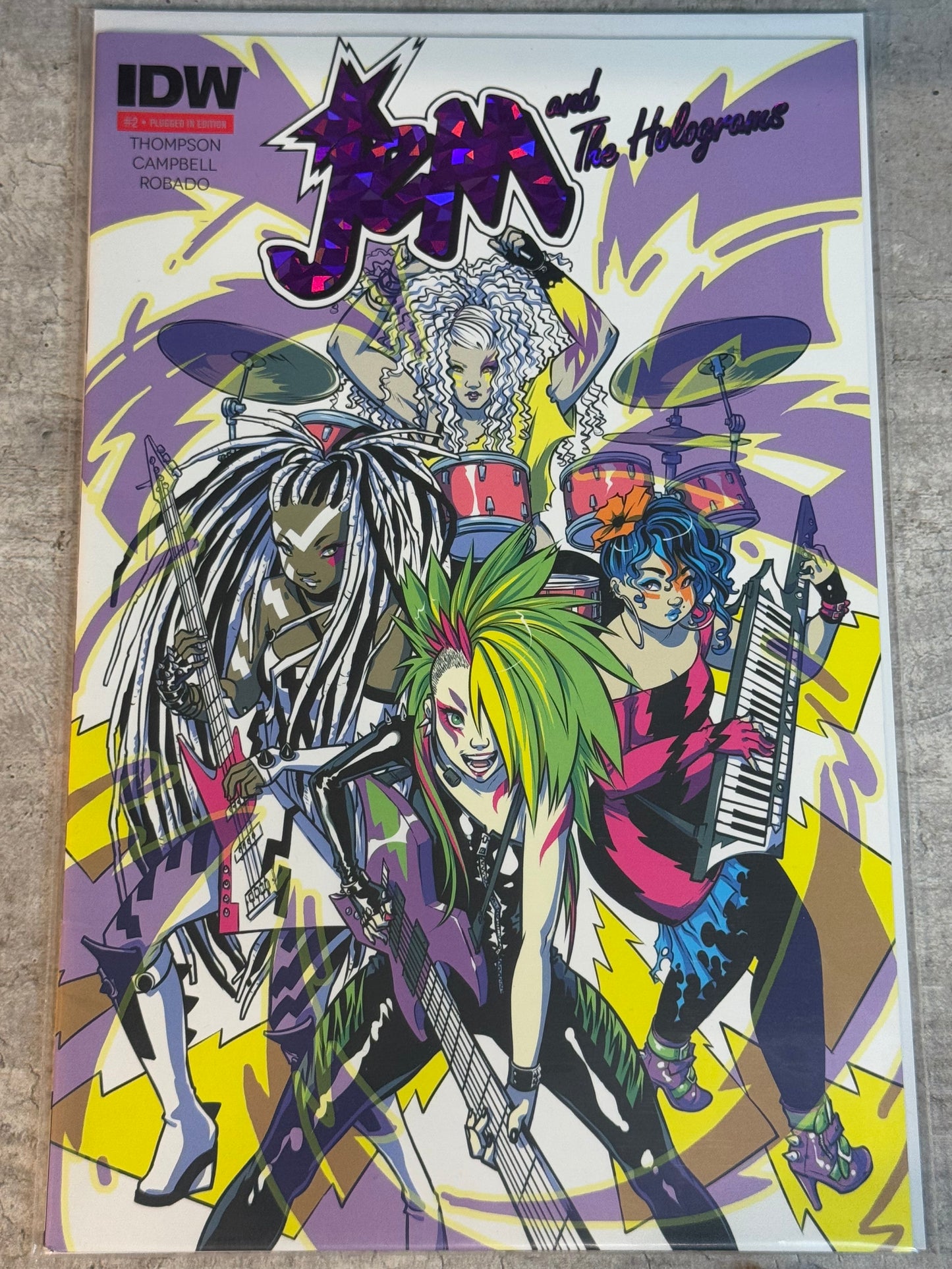 2015 - IDW Publishing - Jem and The Holograms #2 - Part Two -  Var. G - M - Eng 1