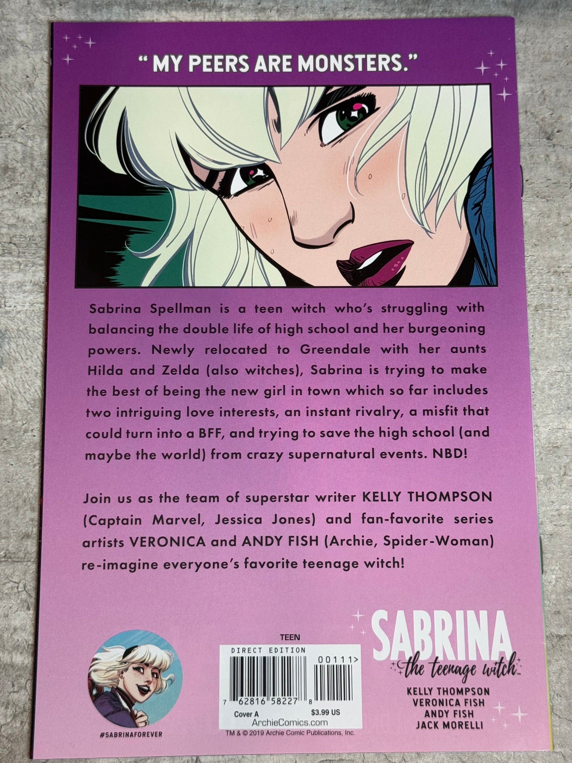 2019 - Archie Comic Publications - Sabrina the Teenage Witch, Vol. 4 #1 Var. A - NM/M - Eng - 2