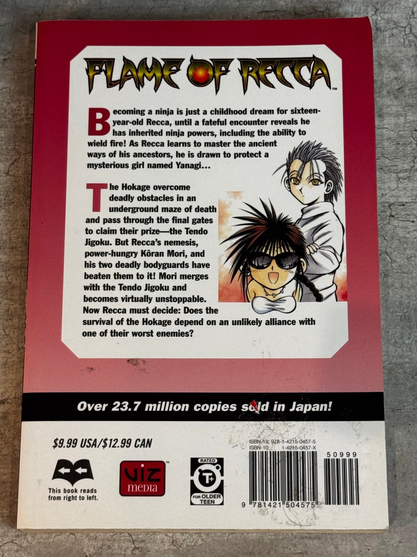 2003 - Viz Comics - Flame Of Recca #21 - NM- - Eng - 2