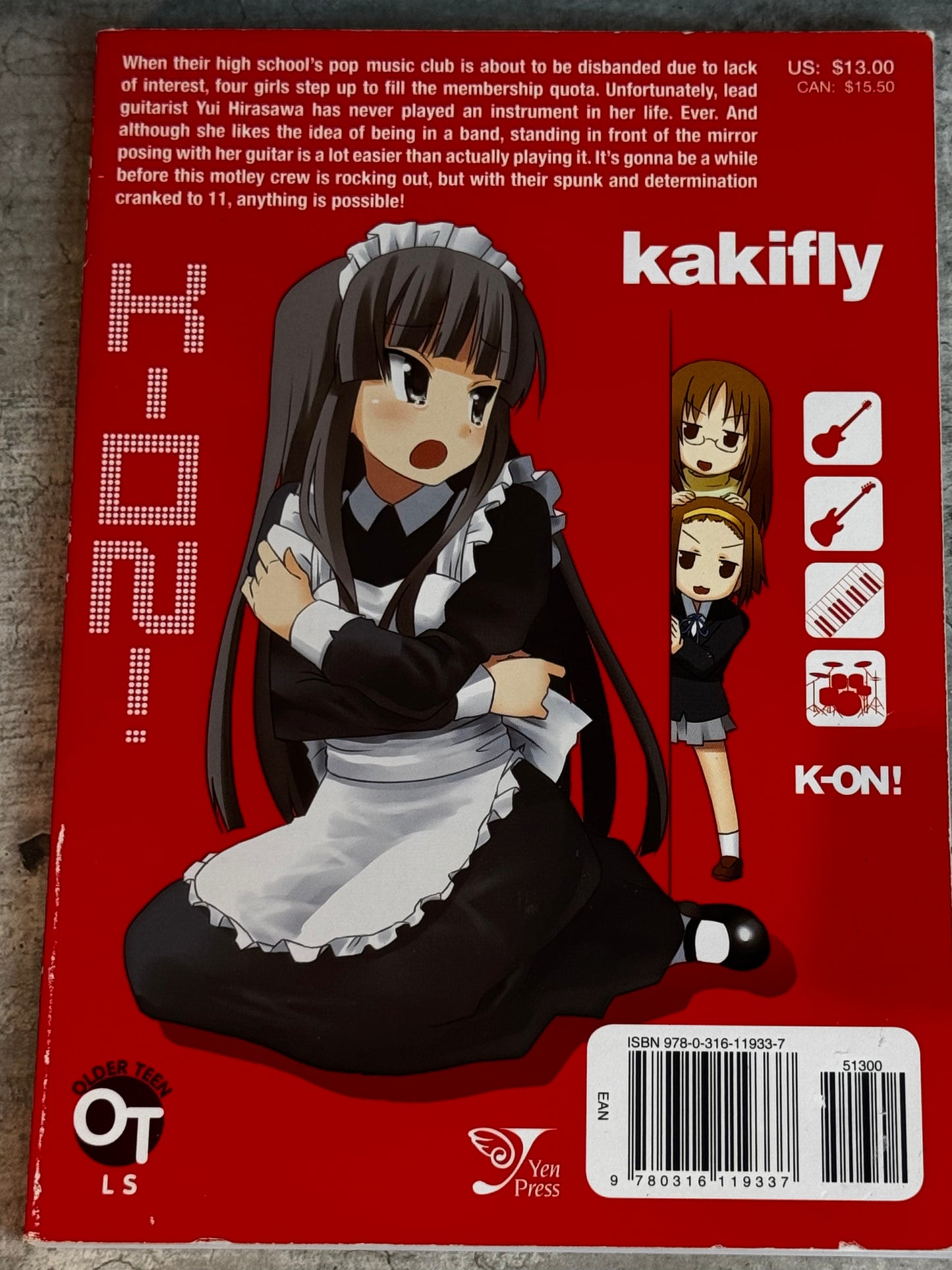 2010 - Yen Press - K-ON #1 Var. GN - NM+ - Eng - 2