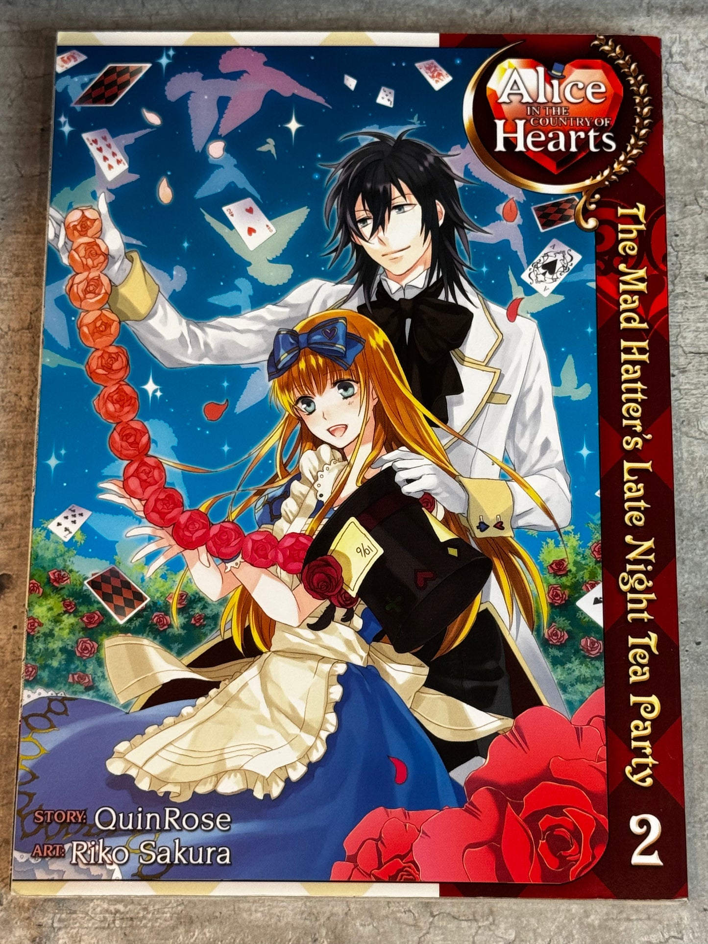 2014 - Seven Seas - Alice in the Country of Hearts: The Mad Hatter's Late Night Tea Party #2 - NM- - Eng 1