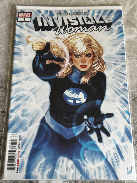 2019 - Marvel Comics - Invisible Woman #1 Var. A - M - ENG 1