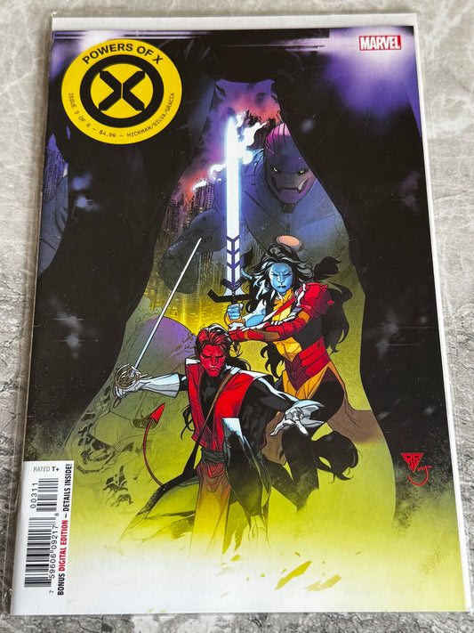 2019 - Marvel Comics - Powers of X #3 - This Is What You Do -  Var. G - M - ENG 1
