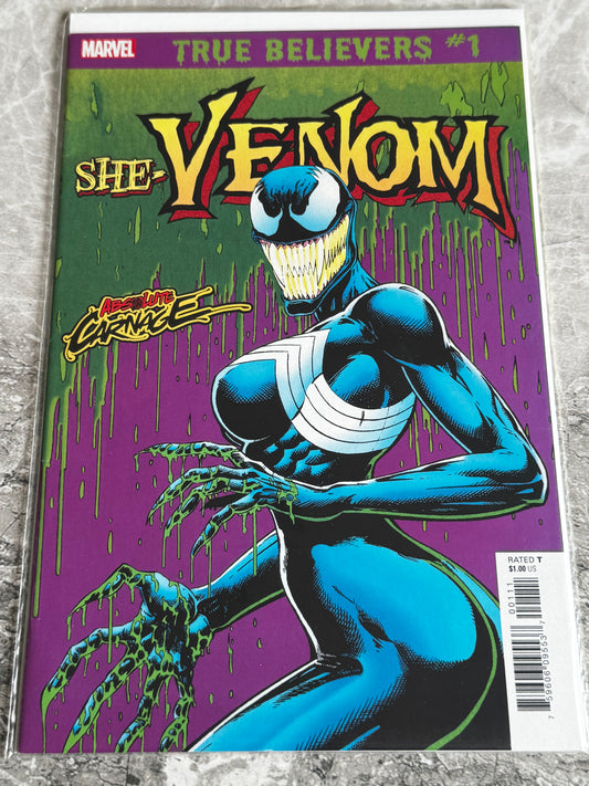 2019 - Marvel Comics - True Believers Absolute Carnage: She-Venom #1M - ENG 1