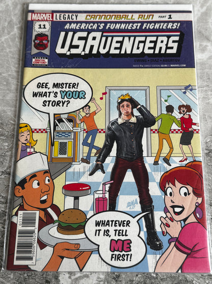 2017 - Marvel Comics - U.S.Avengers #11 Var. A - M - ENG 1