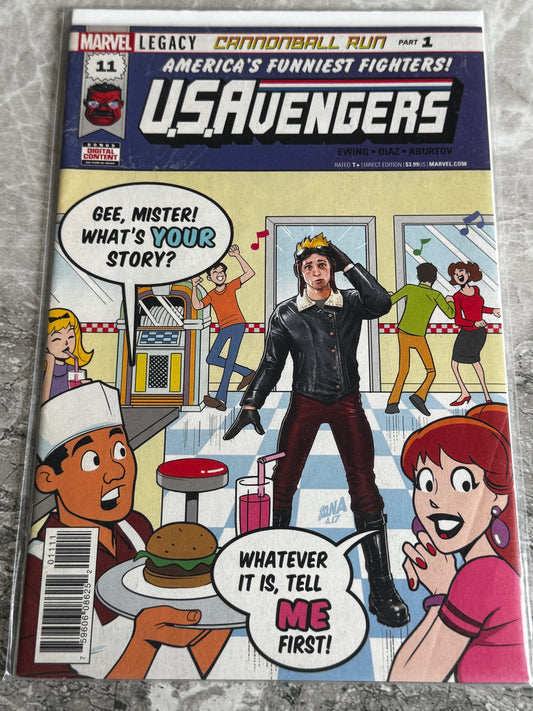 2017 - Marvel Comics - U.S.Avengers #11 Var. A - M - ENG 1
