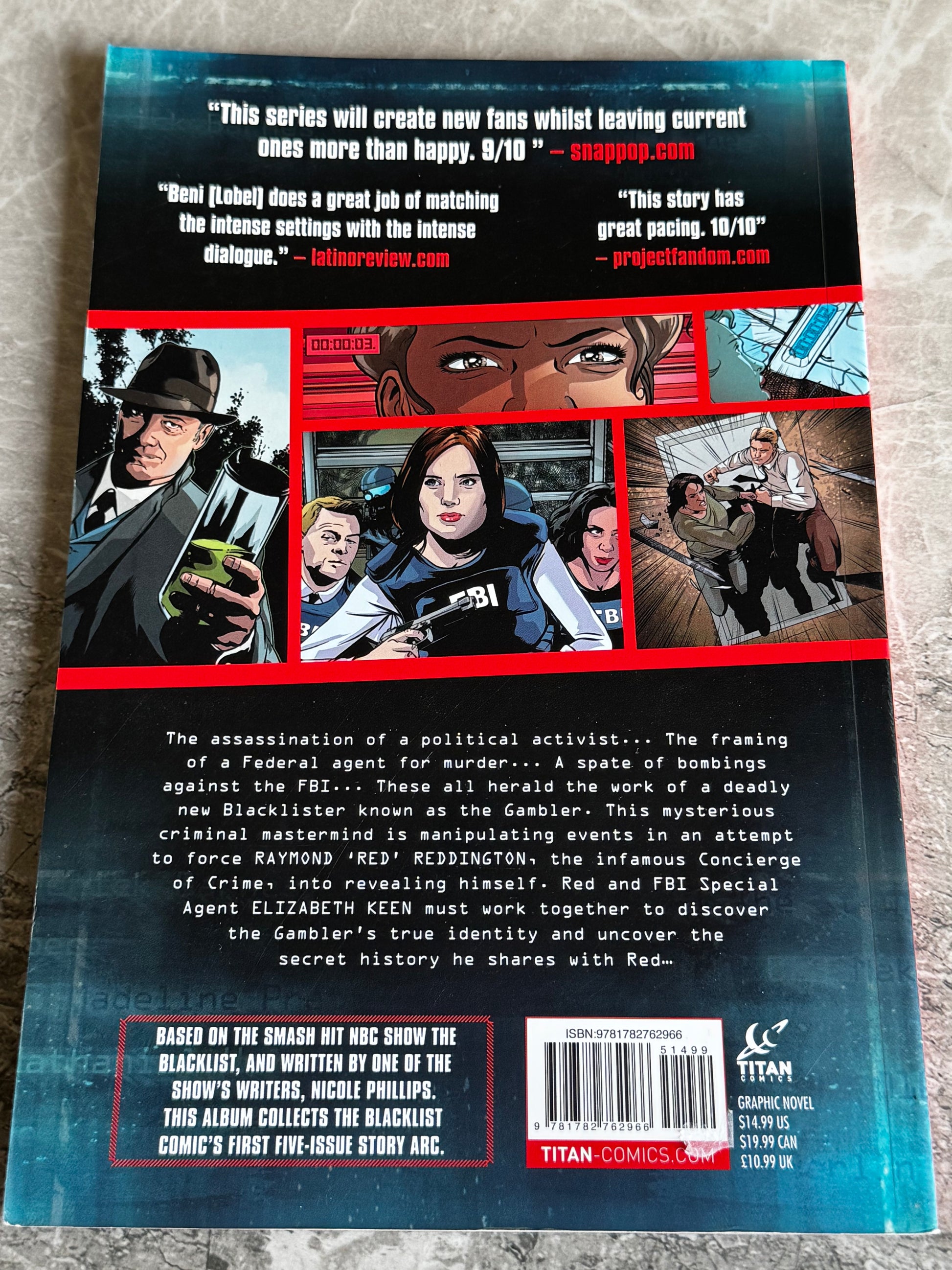 2016 - Titan Books - The Blacklist #1M - ENG 2